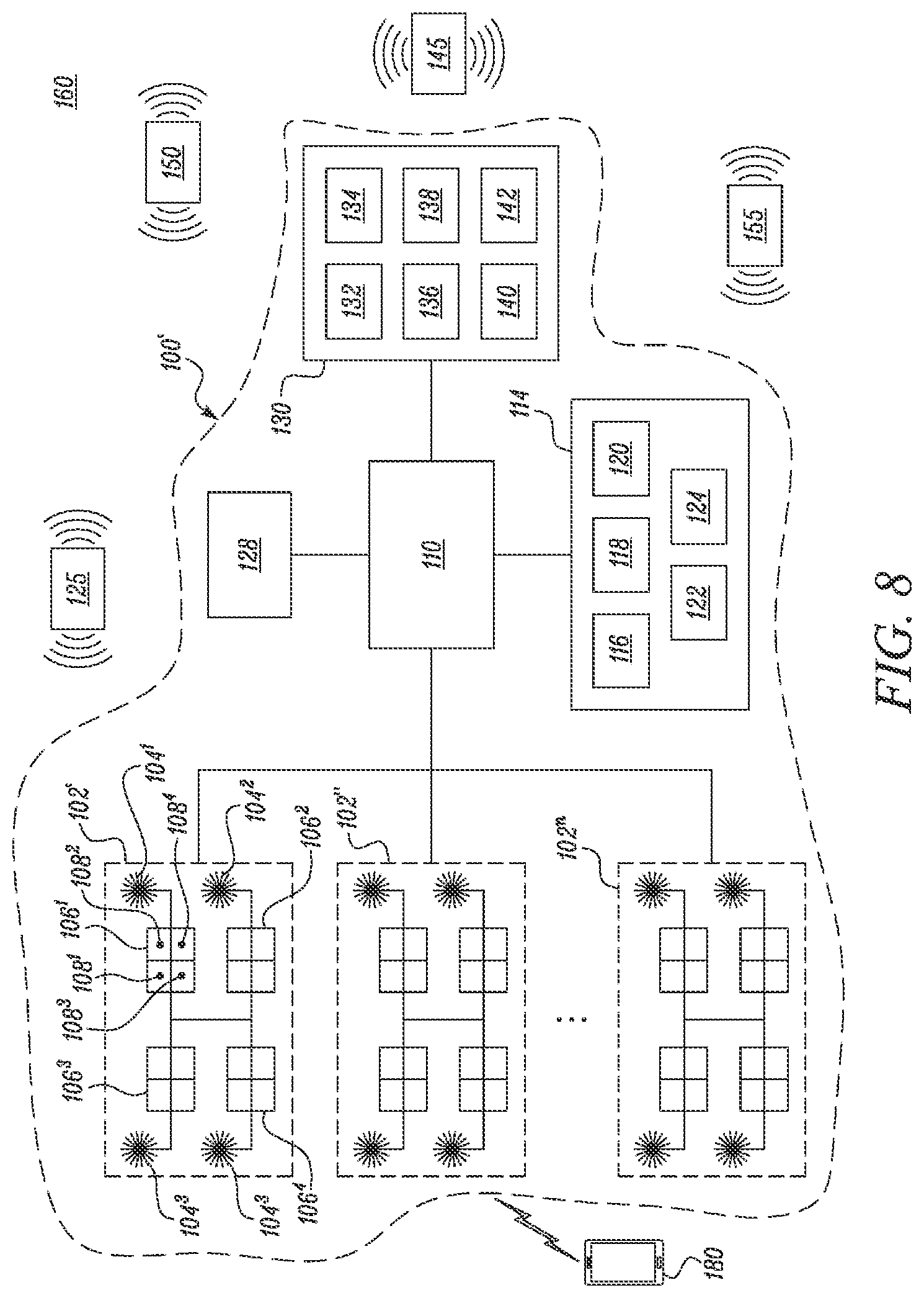 Patent US12345818 Figure 8 – System and method for determining geographic location of a device