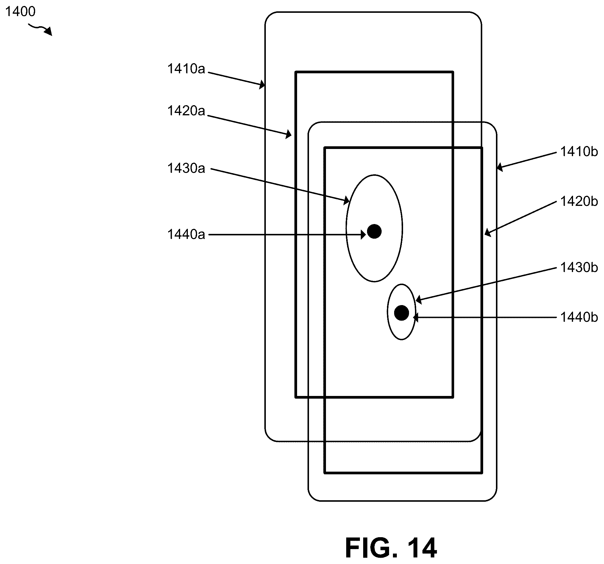 Patent US12345832 Figure 14 – Detection of position overlap (PO) between objects