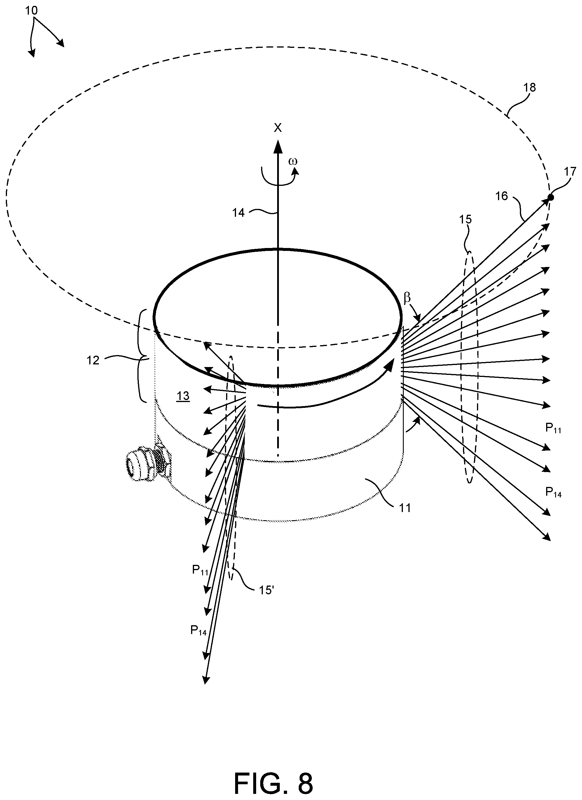 Patent US12345835 Figure 7 – LIDAR based distance measurements with tiered power control
