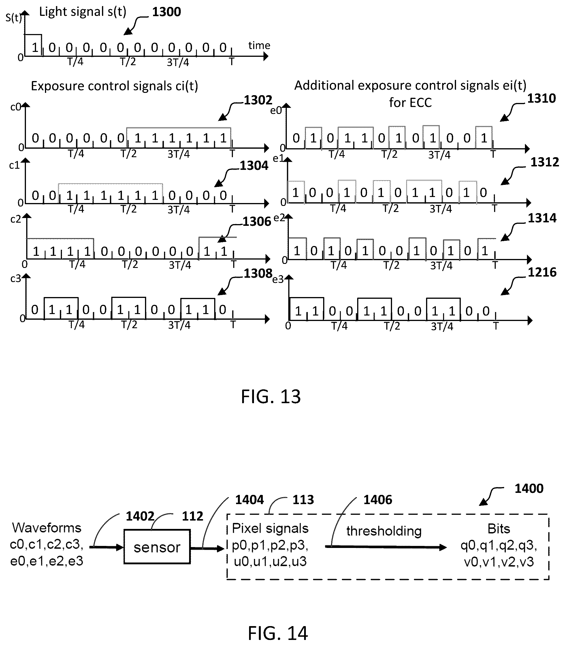 Patent US12345837 Figure 7 – Time-of-flight sensors, methods, and non-transitory computer-readable media with error correcting code