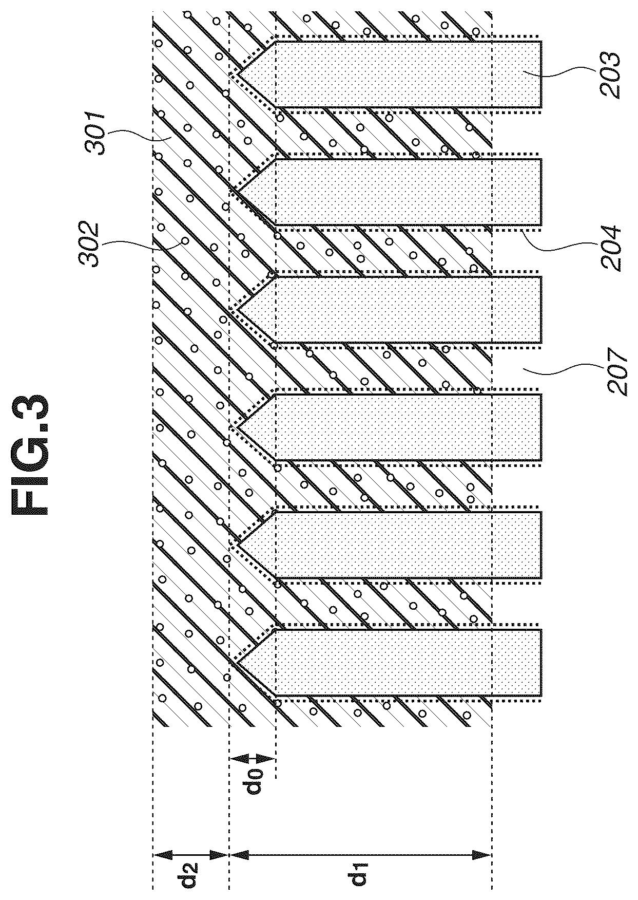 Patent US12345840 Figure 3 – Radiation detection apparatus, radiation imaging system, and manufacturing method of radiation detection apparatus