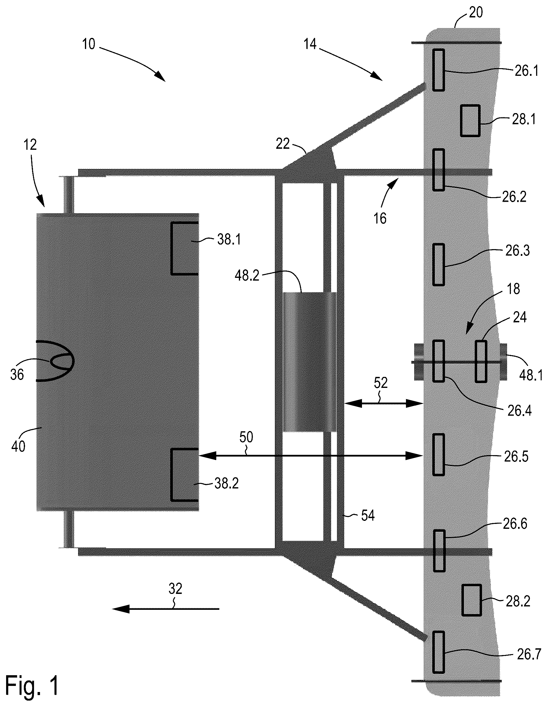 Patent US12345846 Figure 1 – Detecting objects submerged in a body of water or at least partly buried in a bed of the body of water