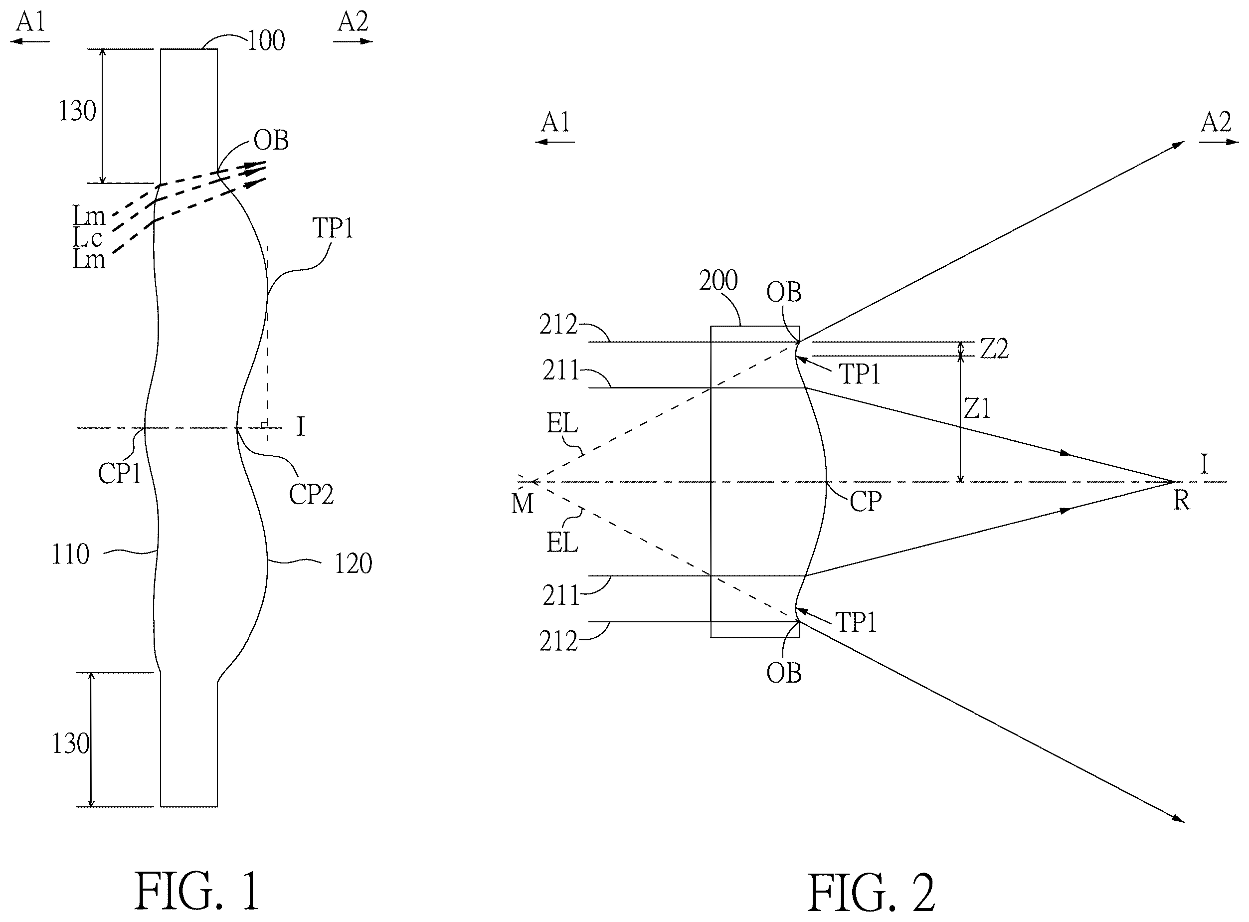 Patent US12345856 — Optical imaging lens including seven lenses of +−+−−+−, +−+−++−or +−−−++− refractive powers — Figure 1