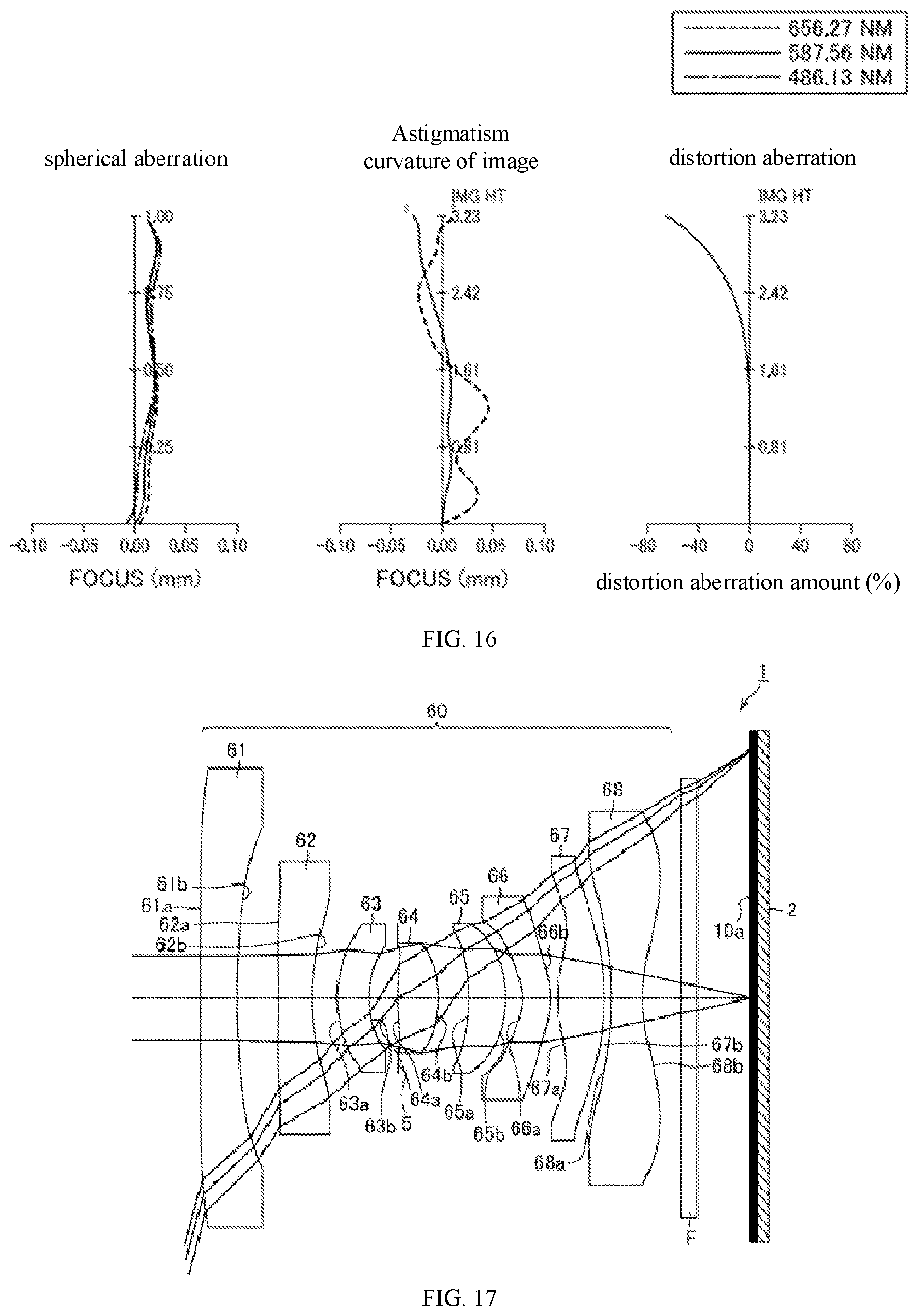 Patent US12345858 Figure 9 – Imaging optical system and device