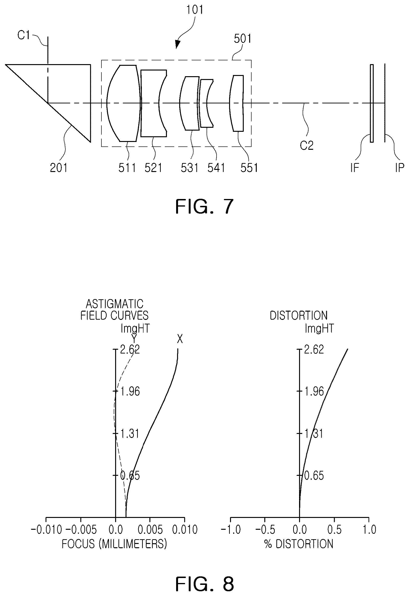 Patent US12345861 Figure 7 – Camera module and portable terminal