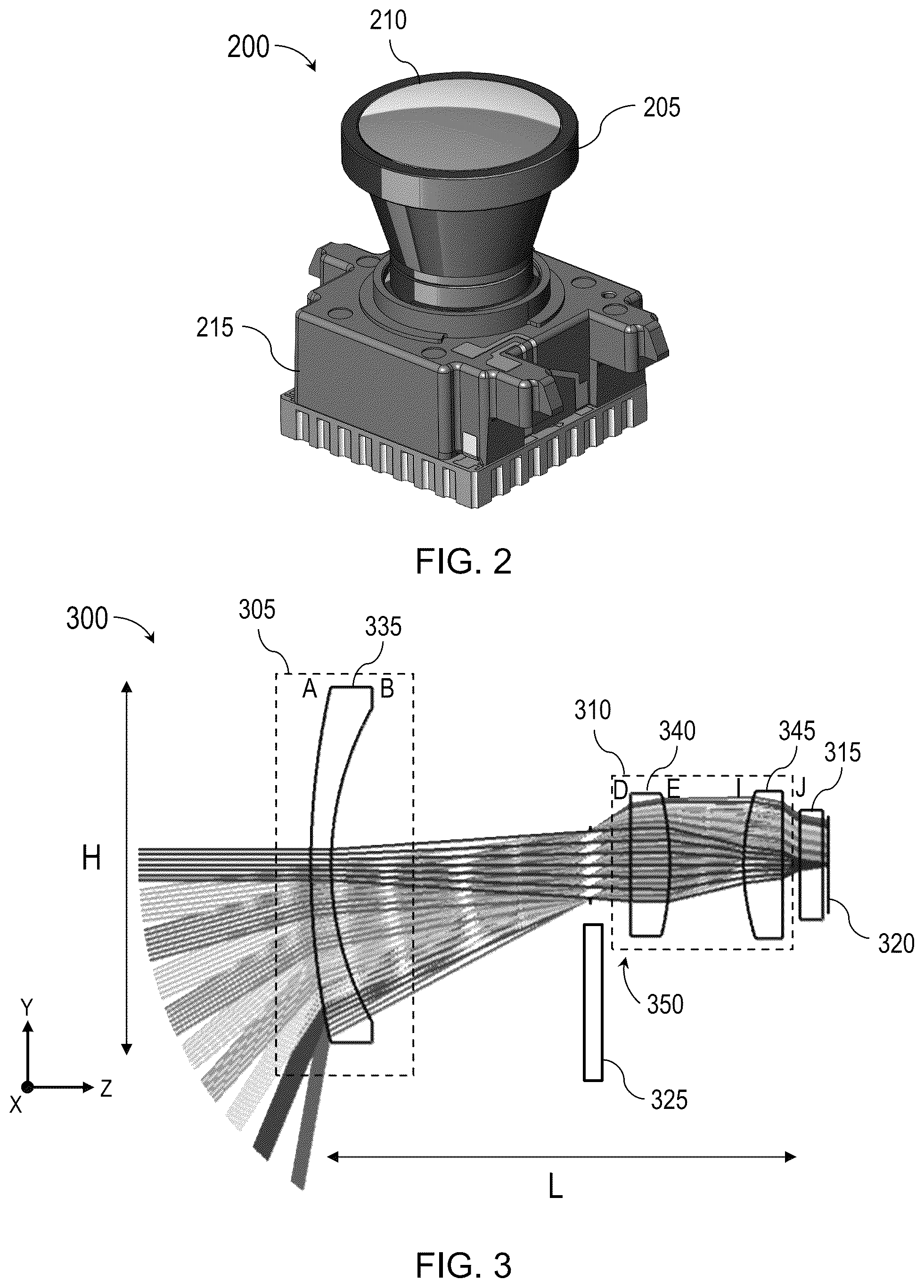 Patent US12345862 Figure 2 – Wide field of view imaging systems and methods