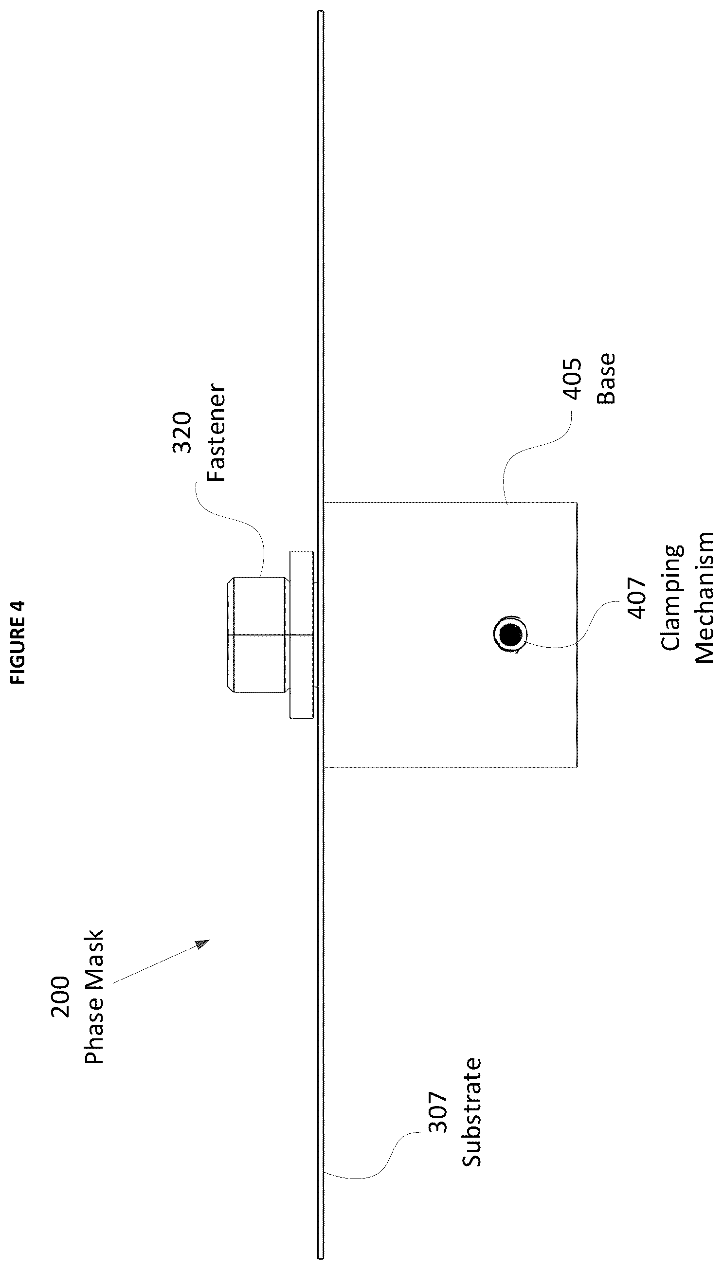 Patent US12345865 Figure 4 – Phase mask for structured illumination