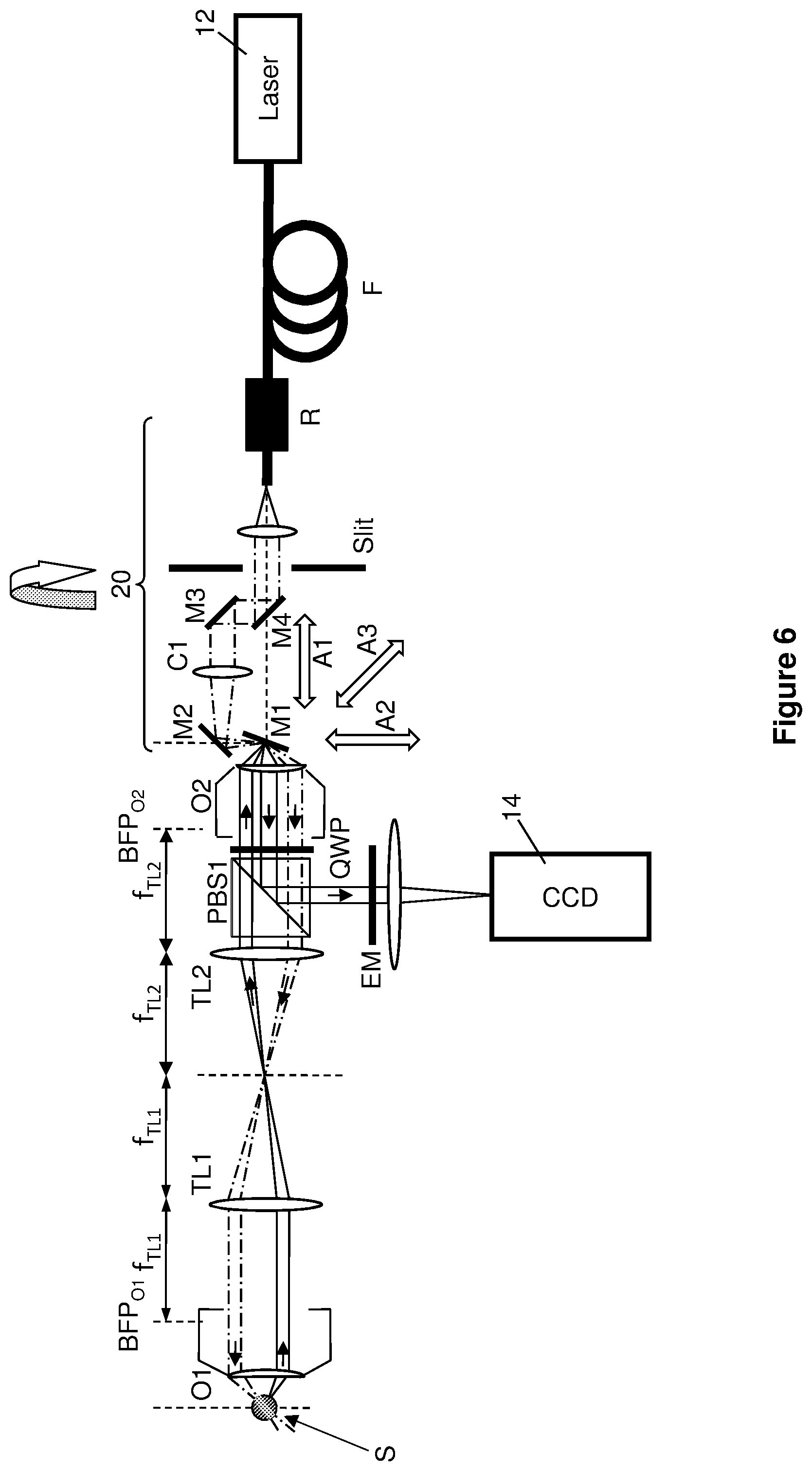 Patent US12345867 Figure 7 – Oblique plane microscopy