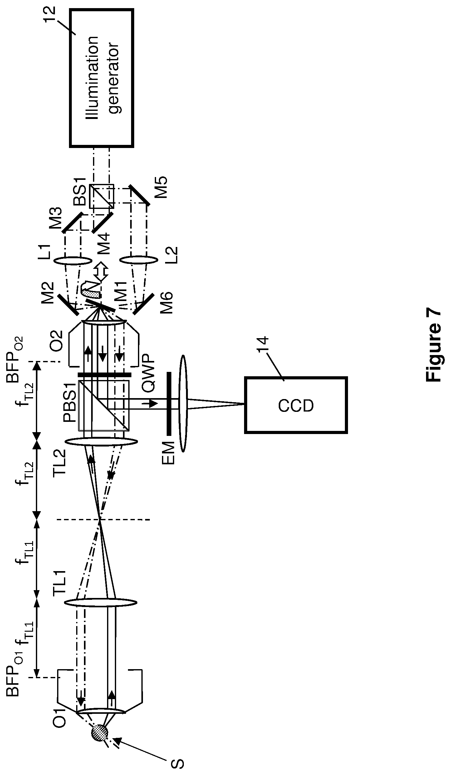 Patent US12345867 Figure 8 – Oblique plane microscopy
