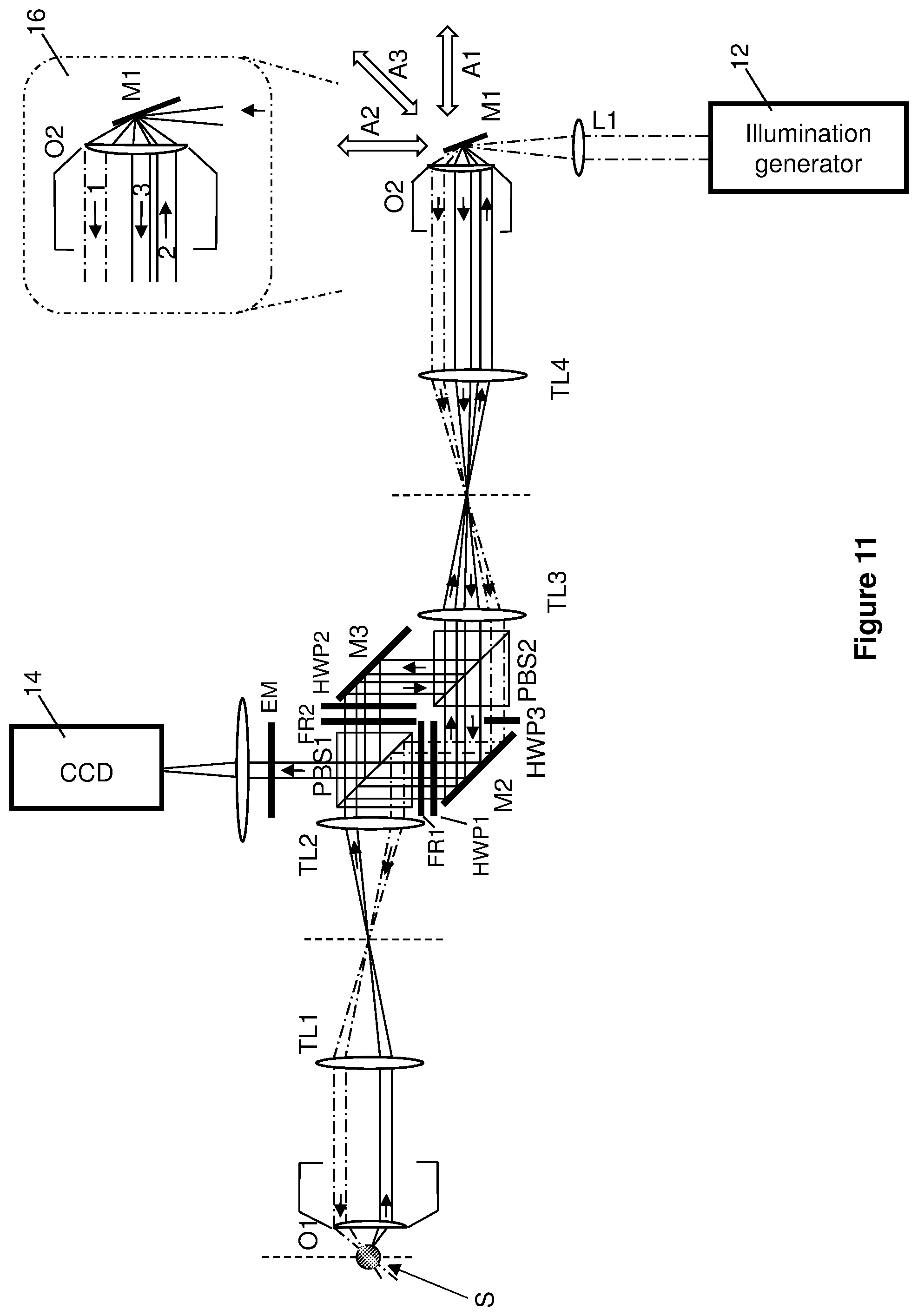Patent US12345867 Figure 13 – Oblique plane microscopy