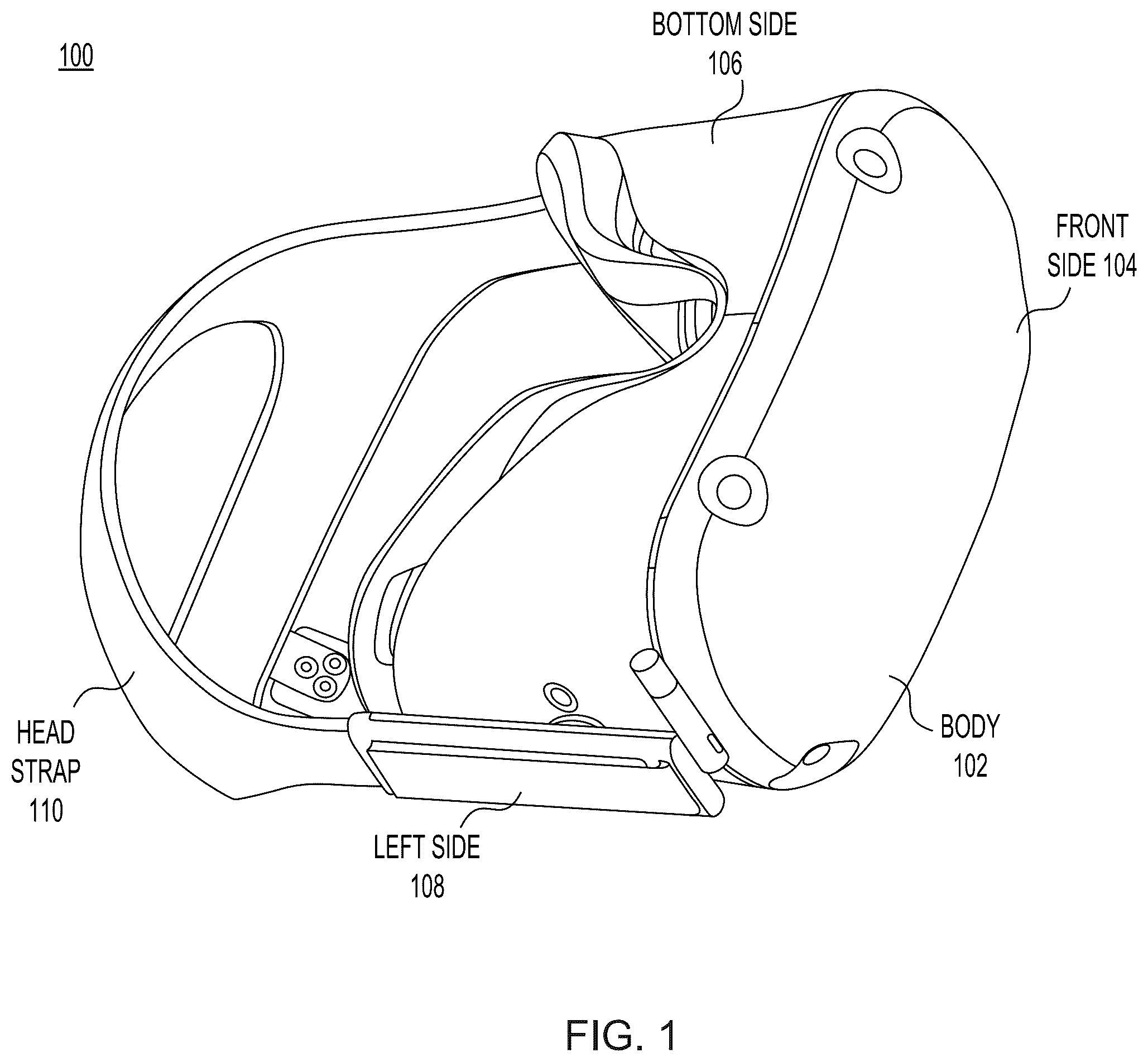 Patent US12345872 Figure 1 – Reflective hollow singlet folded optical lens structure