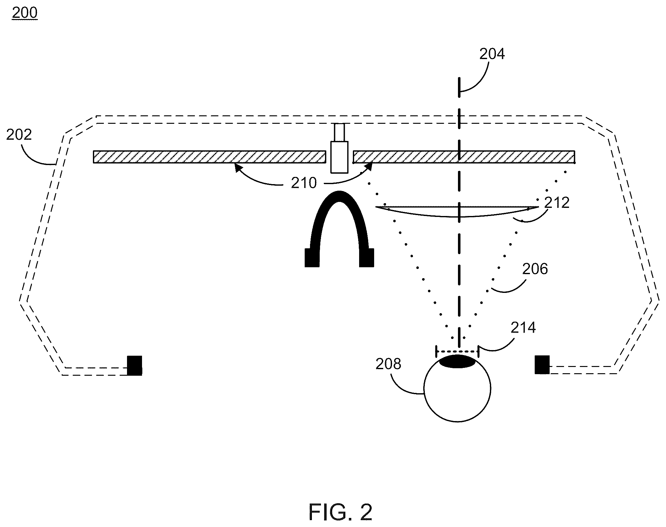 Patent US12345872 Figure 2 – Reflective hollow singlet folded optical lens structure