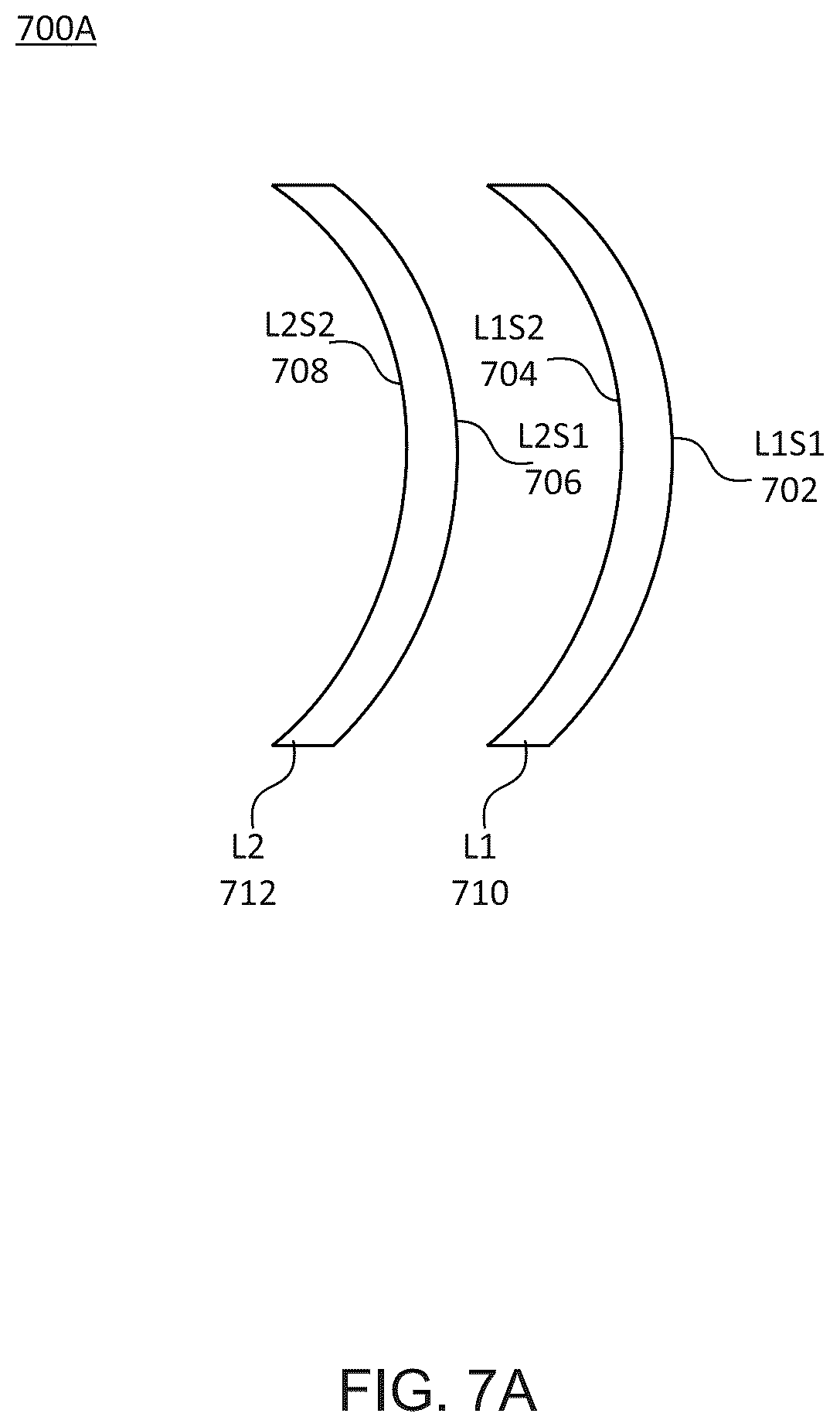 Patent US12345872 Figure 7 – Reflective hollow singlet folded optical lens structure