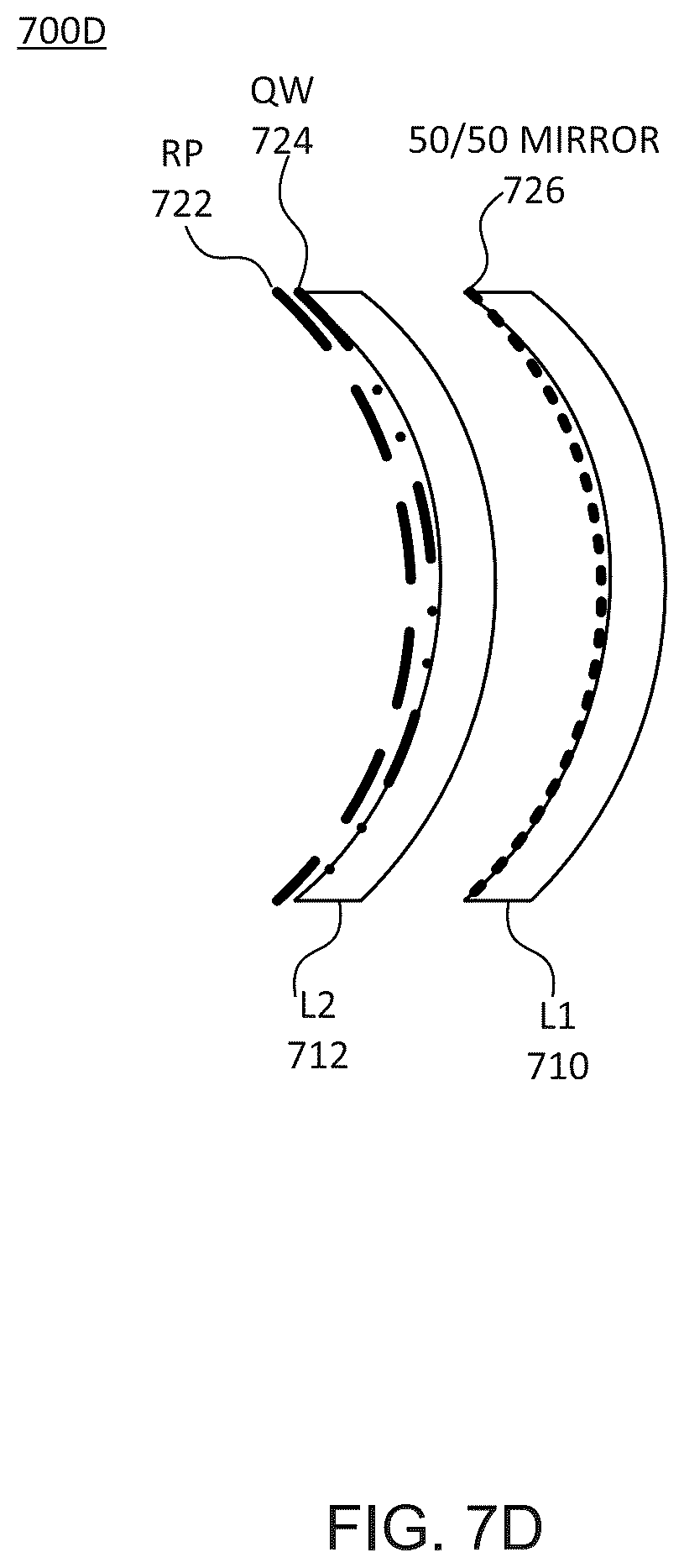 Patent US12345872 Figure 10 – Reflective hollow singlet folded optical lens structure