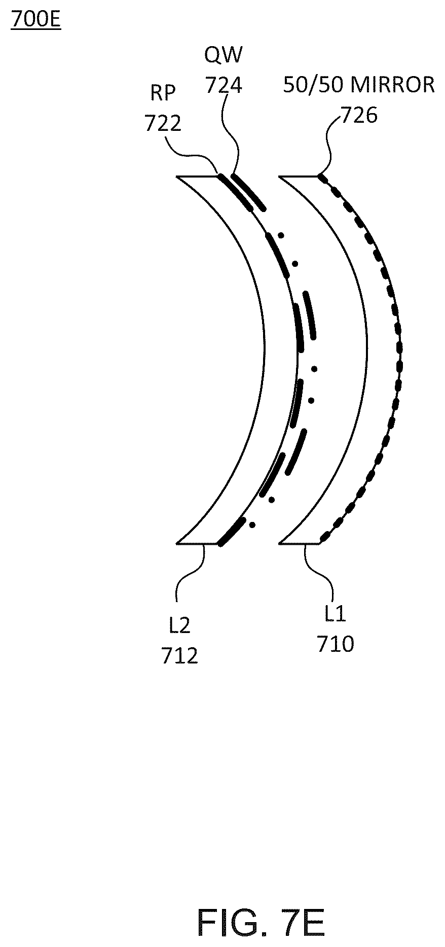 Patent US12345872 Figure 11 – Reflective hollow singlet folded optical lens structure