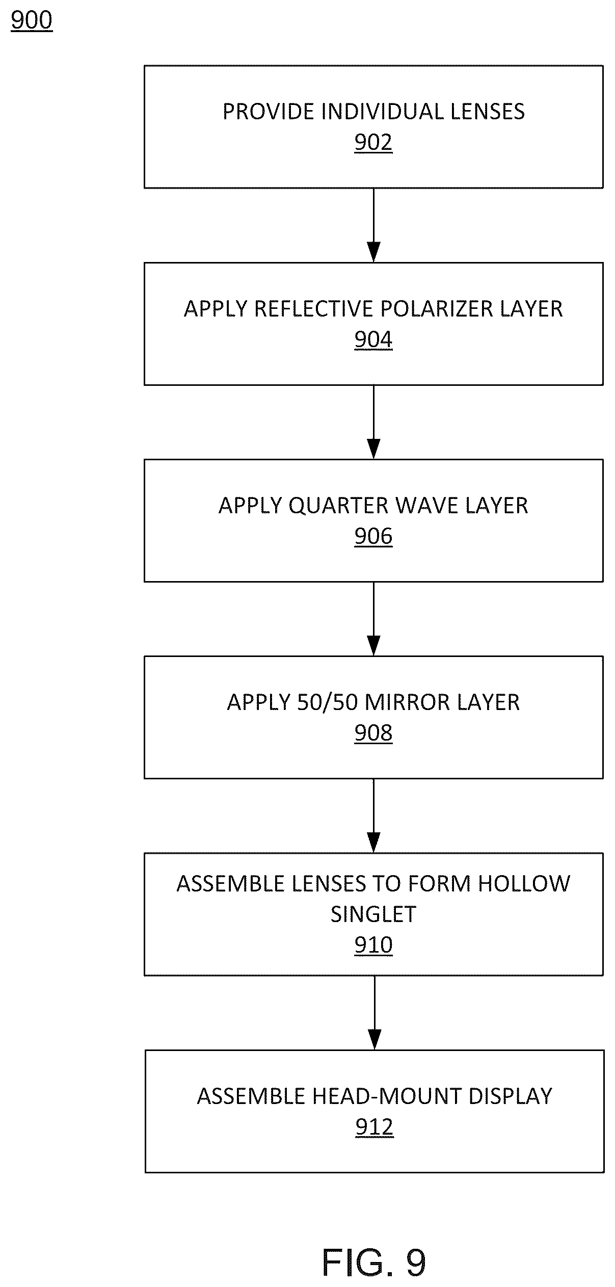 Patent US12345872 Figure 13 – Reflective hollow singlet folded optical lens structure