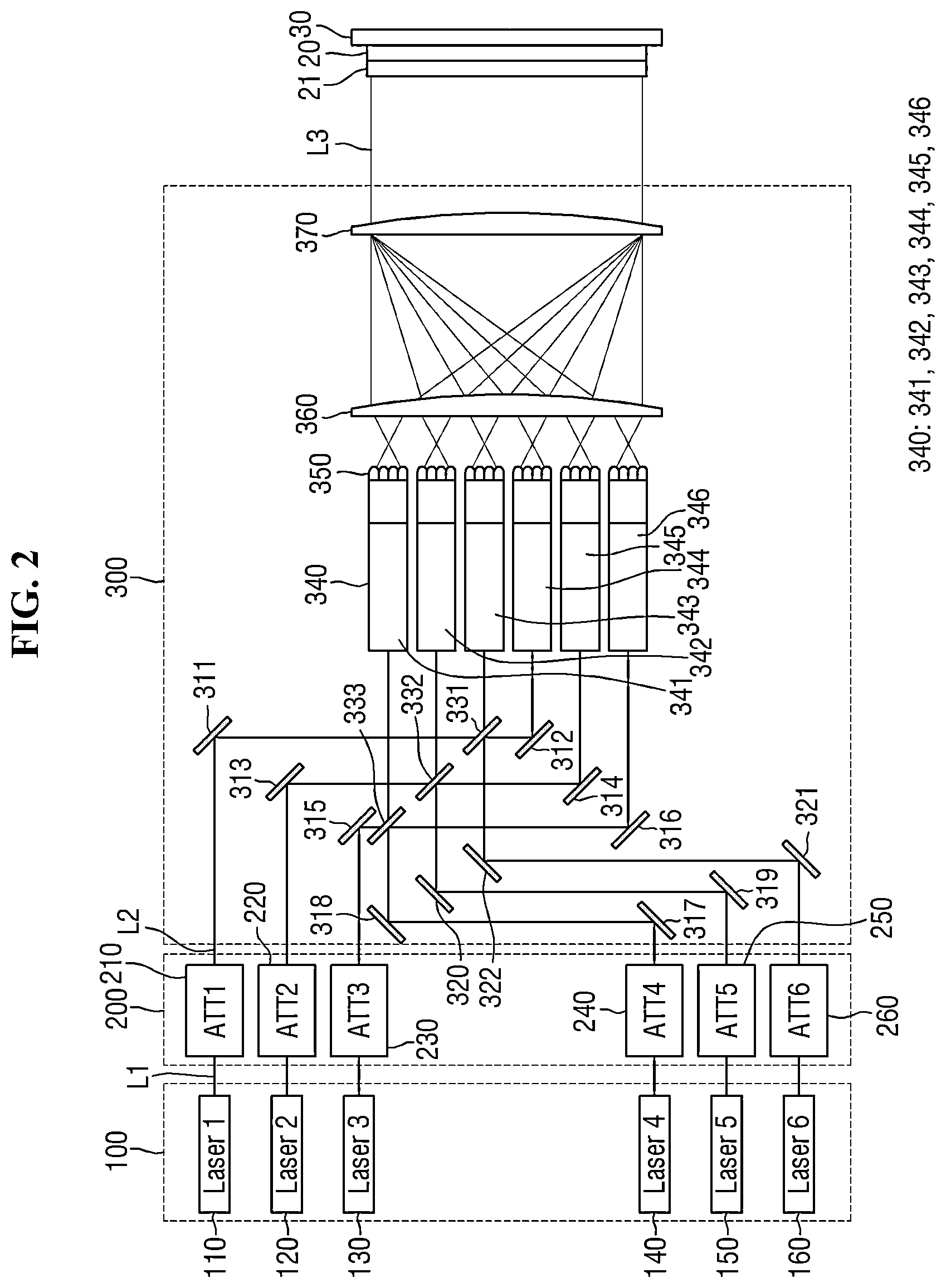 Patent US12345873 Figure 2 – Laser crystallization apparatus