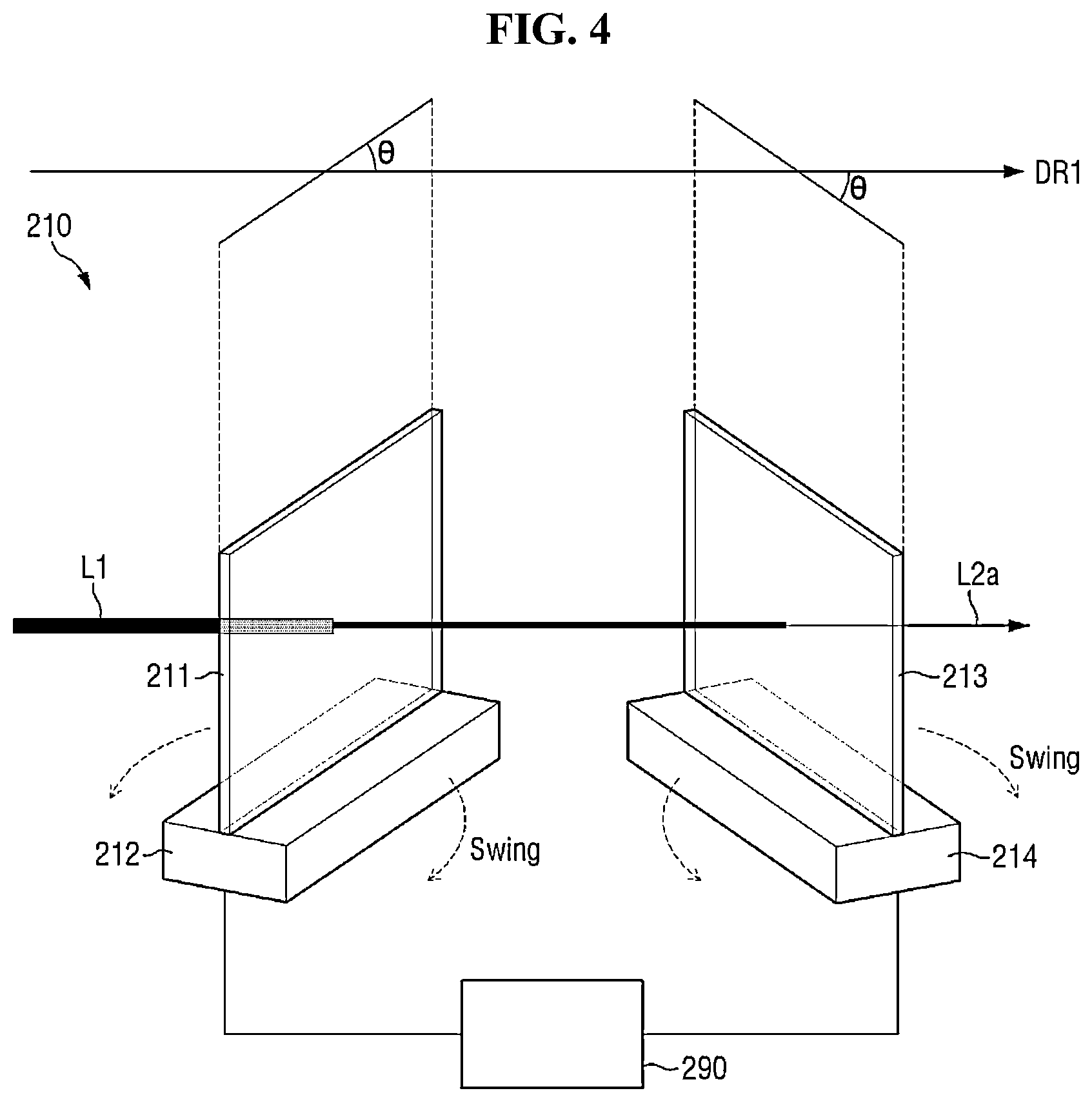 Patent US12345873 Figure 4 – Laser crystallization apparatus