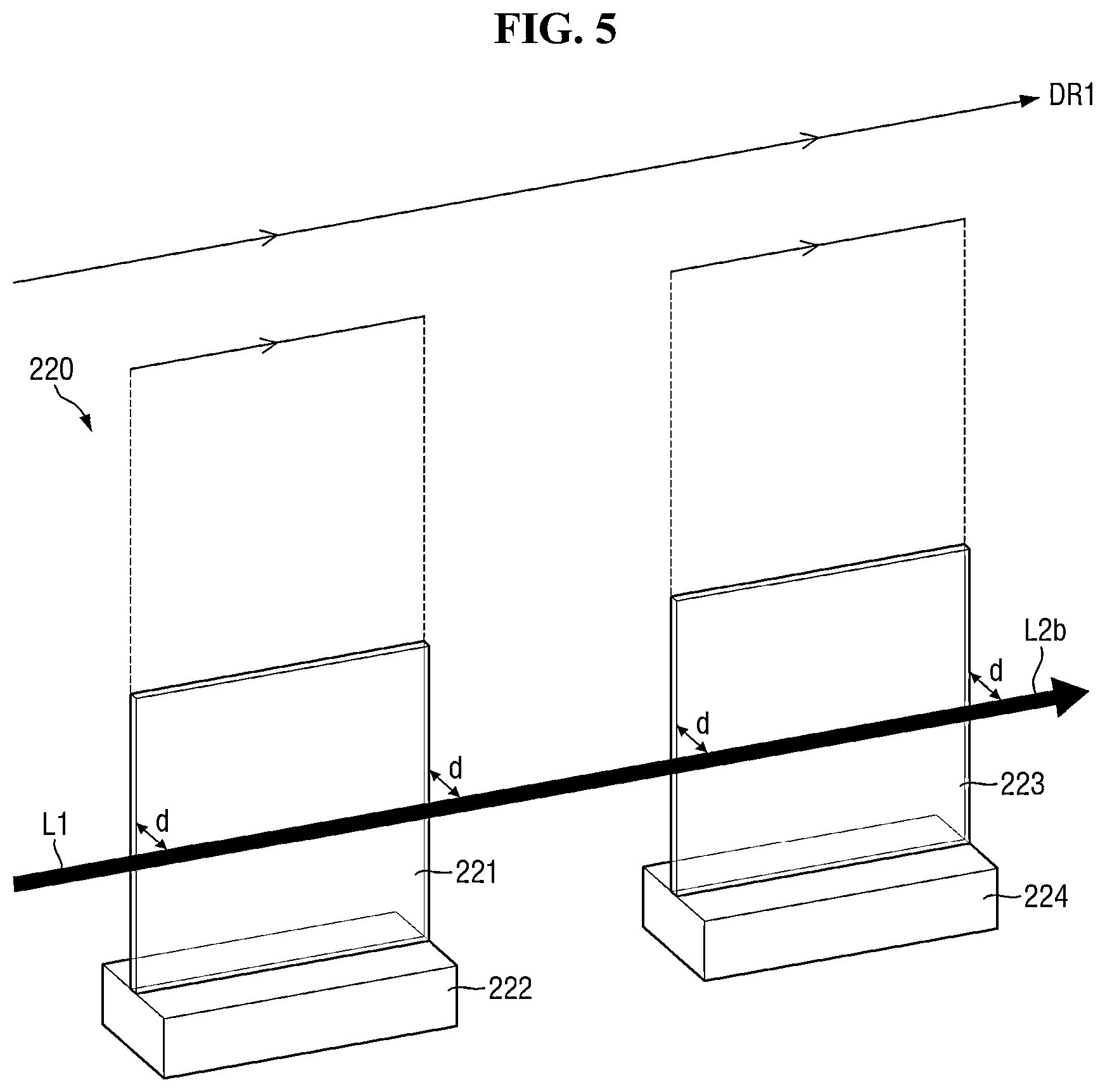 Patent US12345873 Figure 5 – Laser crystallization apparatus