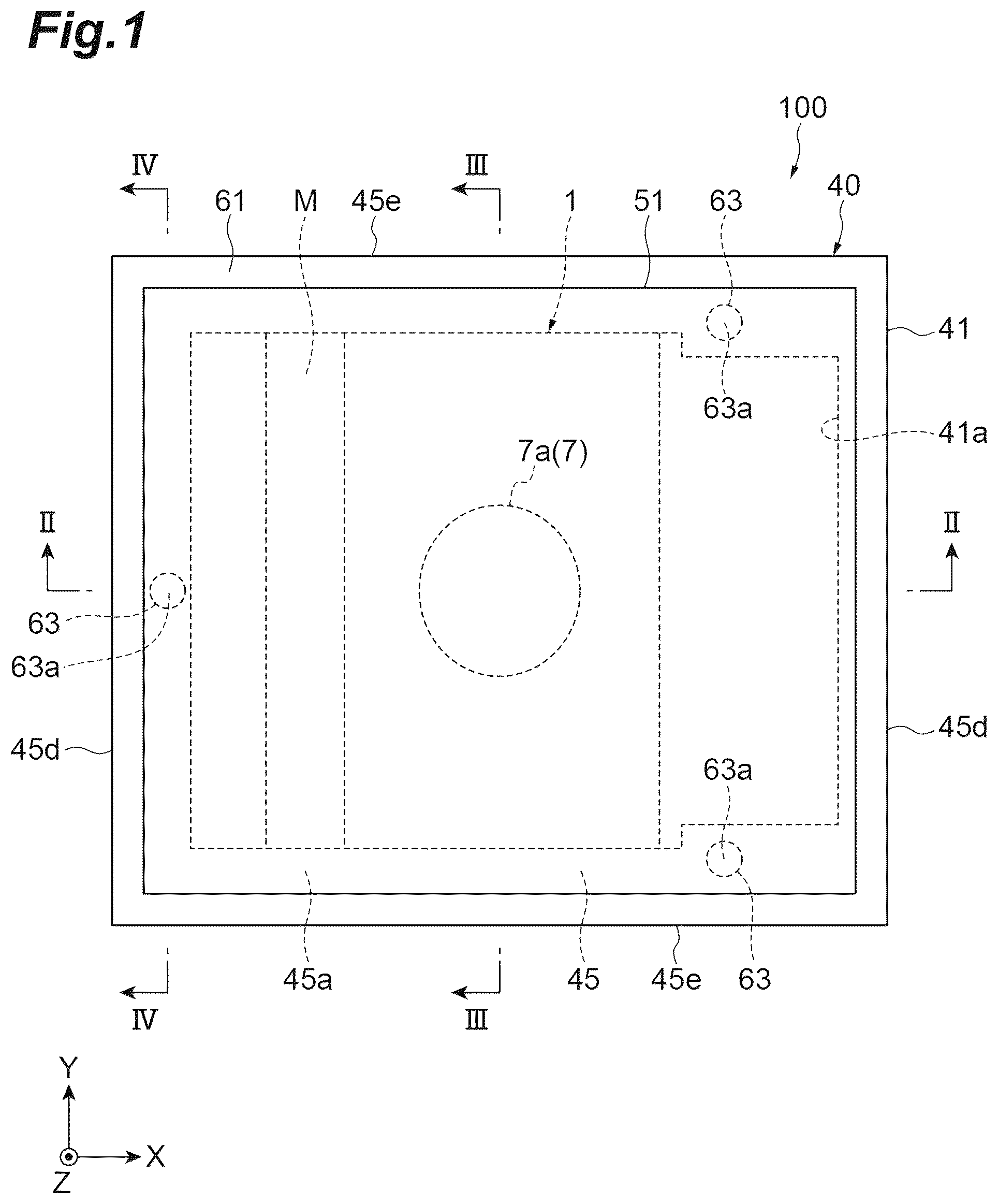 Patent US12345874 Figure 1 – Mirror unit