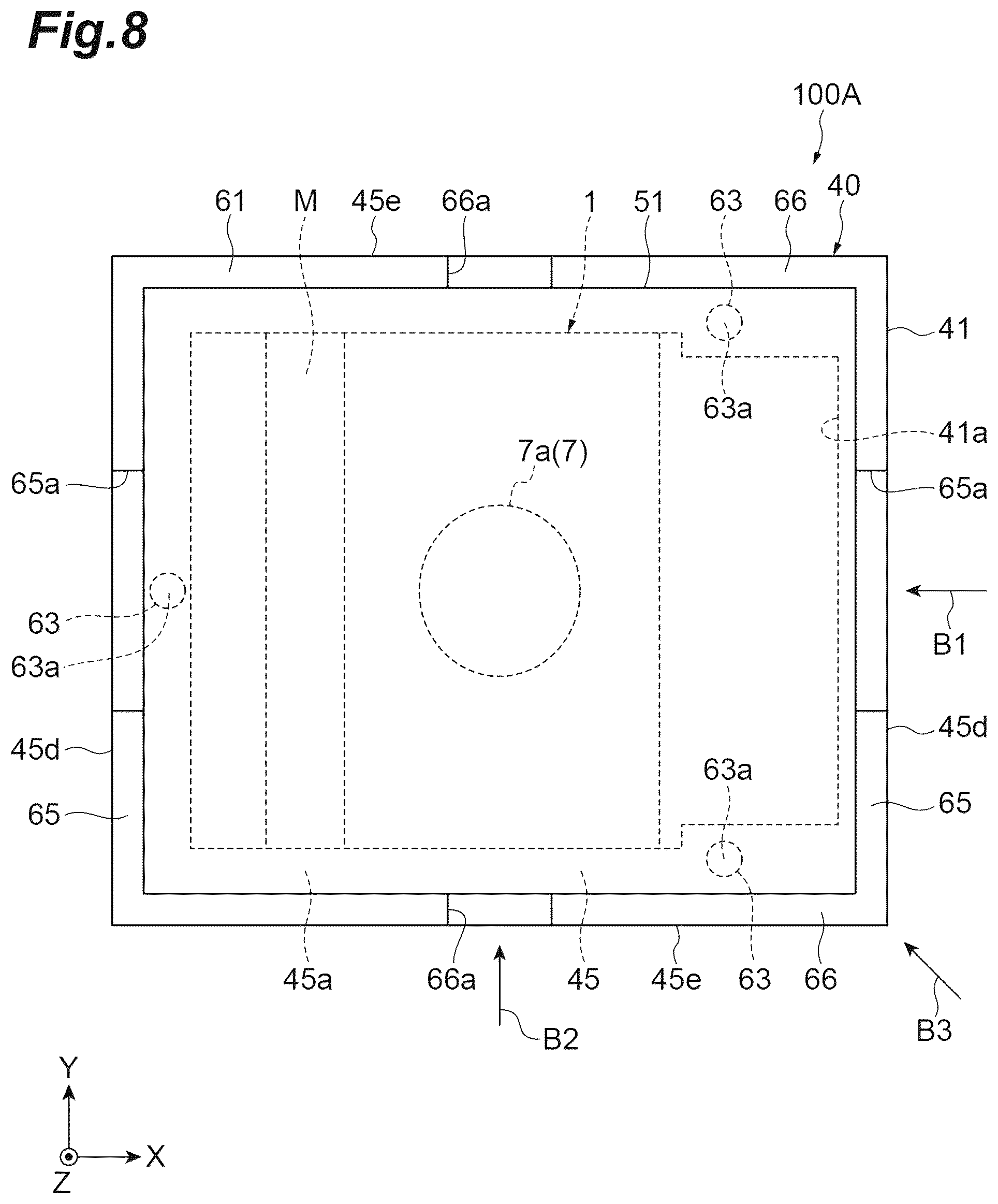 Patent US12345874 Figure 8 – Mirror unit