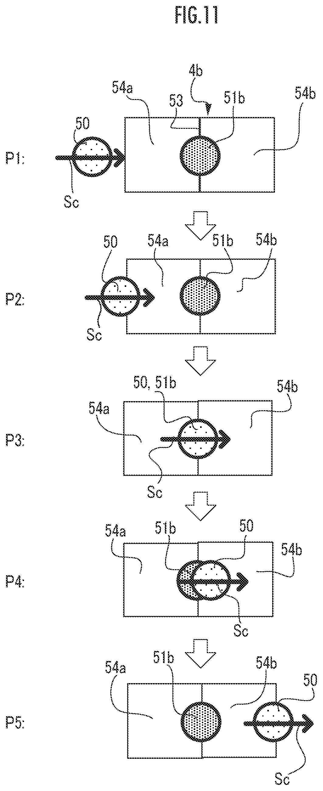 Patent US12345875 Figure 11 – Optical scanning device which detects a deflection angle of a mirror unit based on outputs from light detectors