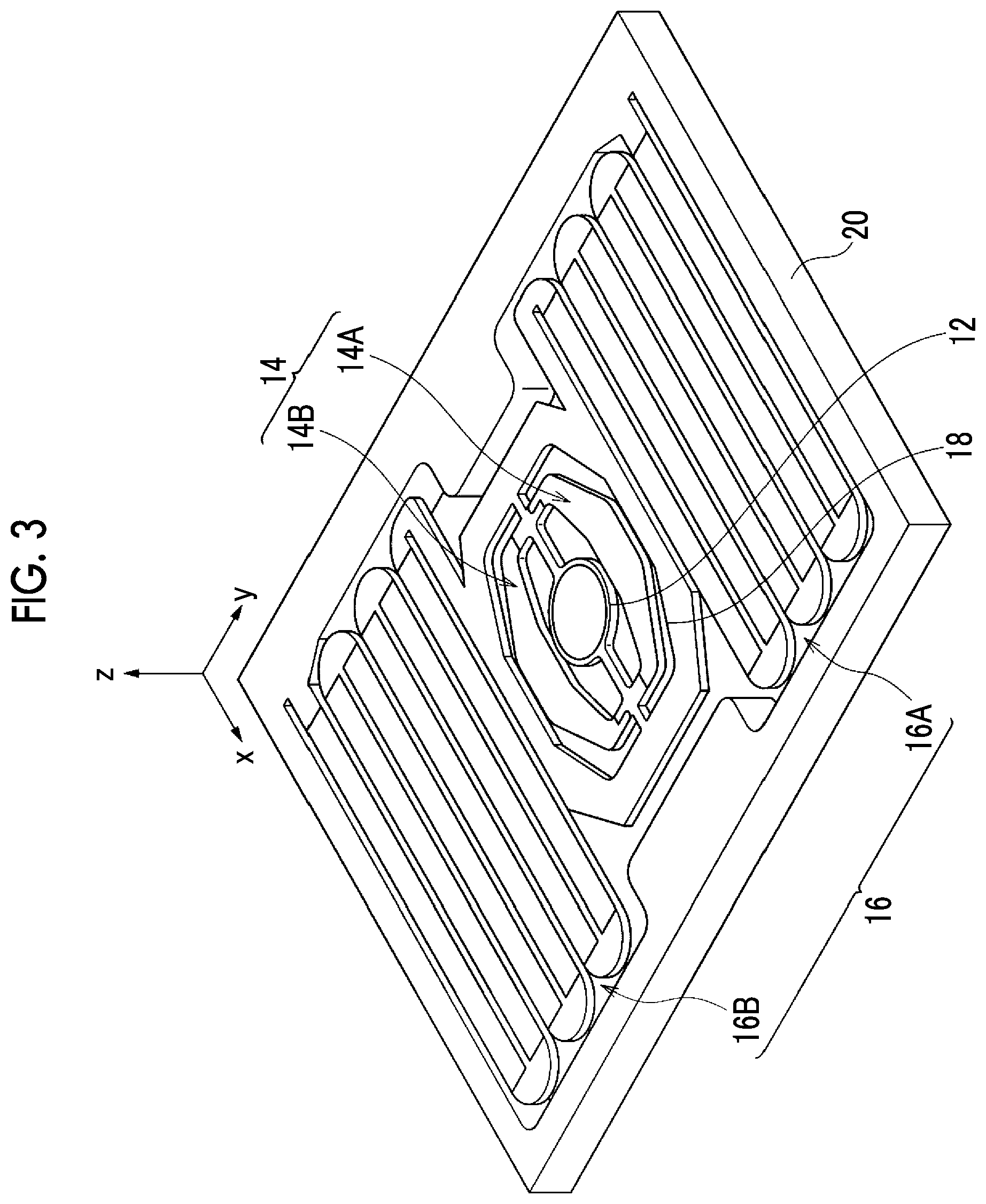 Patent US12345876 Figure 2 – Micromirror device