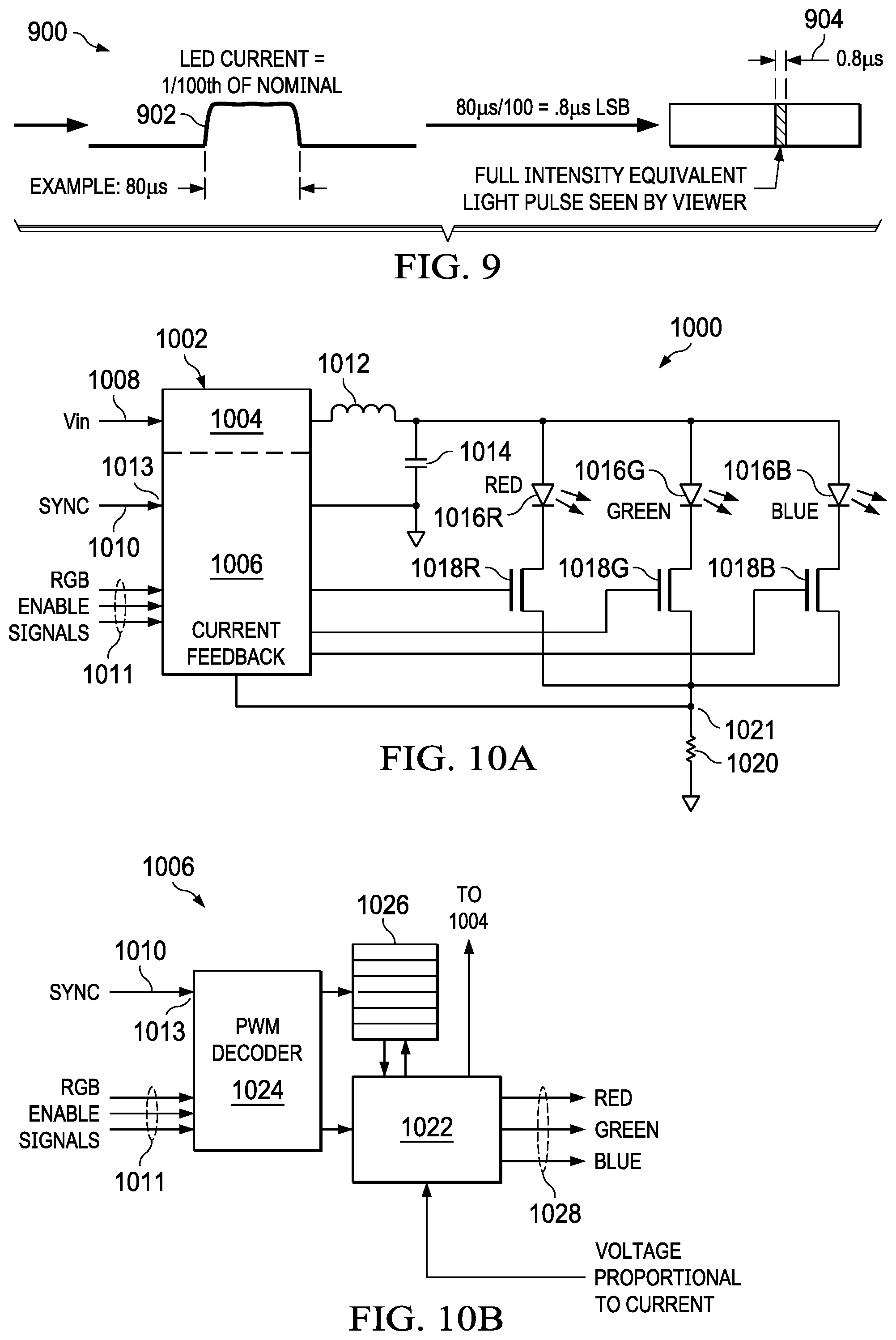 Patent US12345879 Figure 5 – Circuit and controller for increased bit depth in high frame rate applications