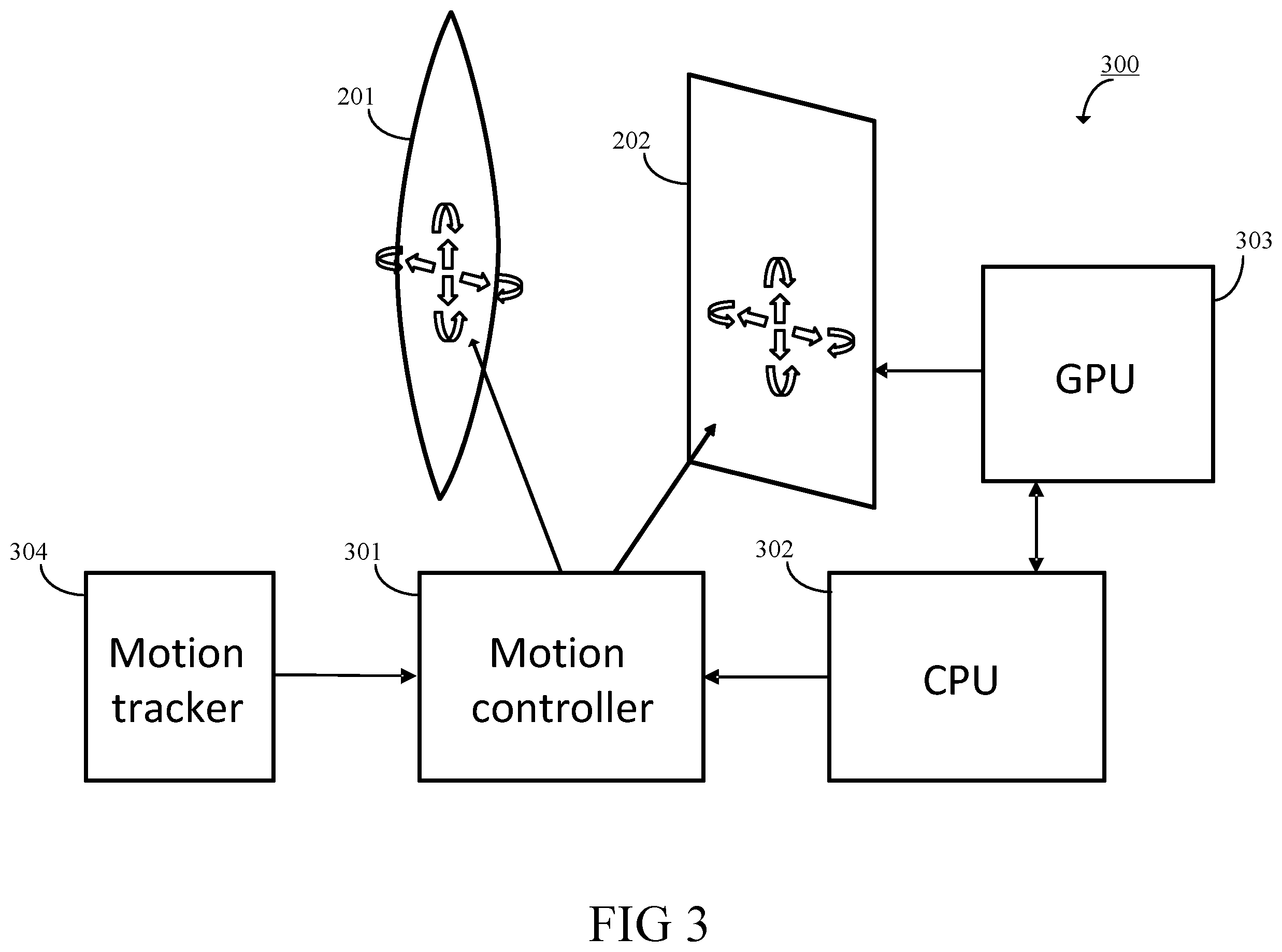 Patent US12345881 Figure 3 – Projection of an image in an extended reality device