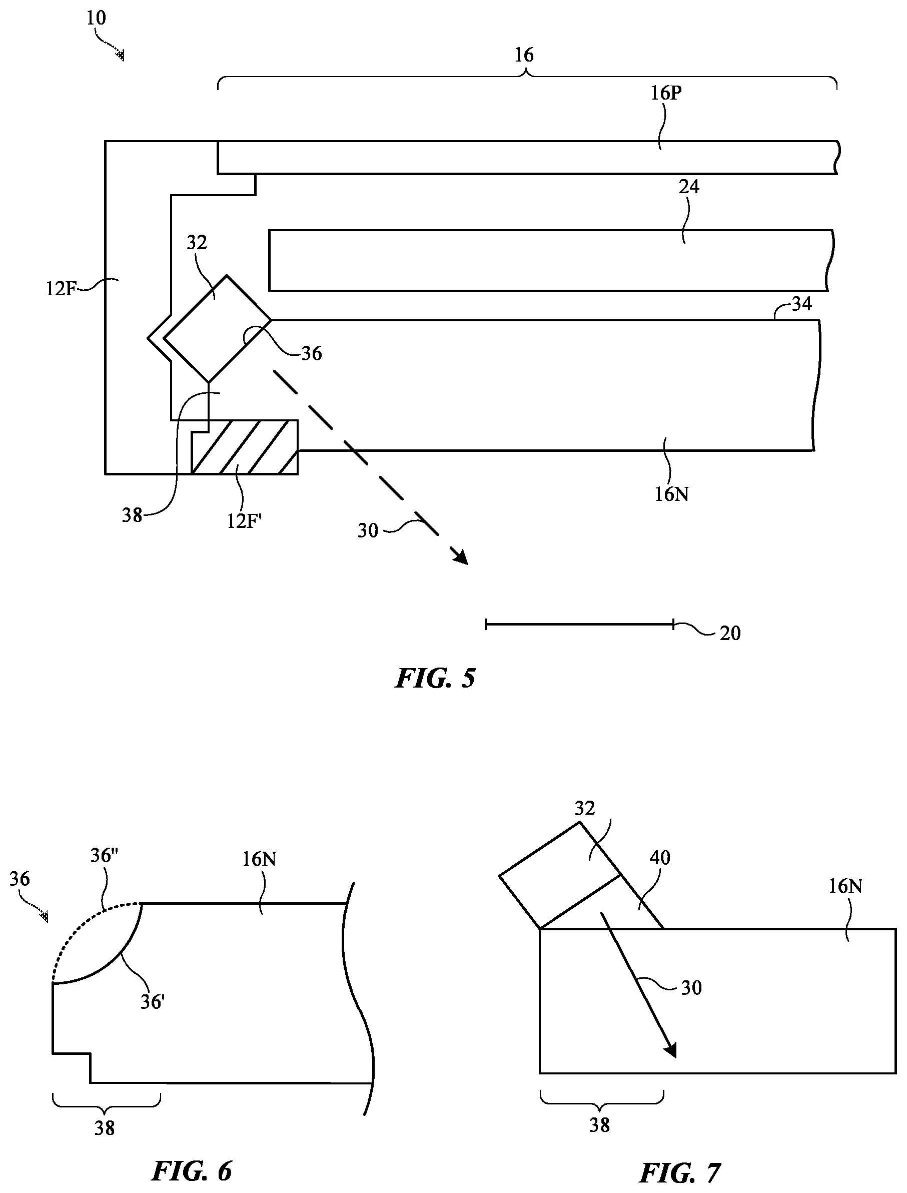 Patent US12345882 Figure 3 – Electronic devices with rearward-facing sensors