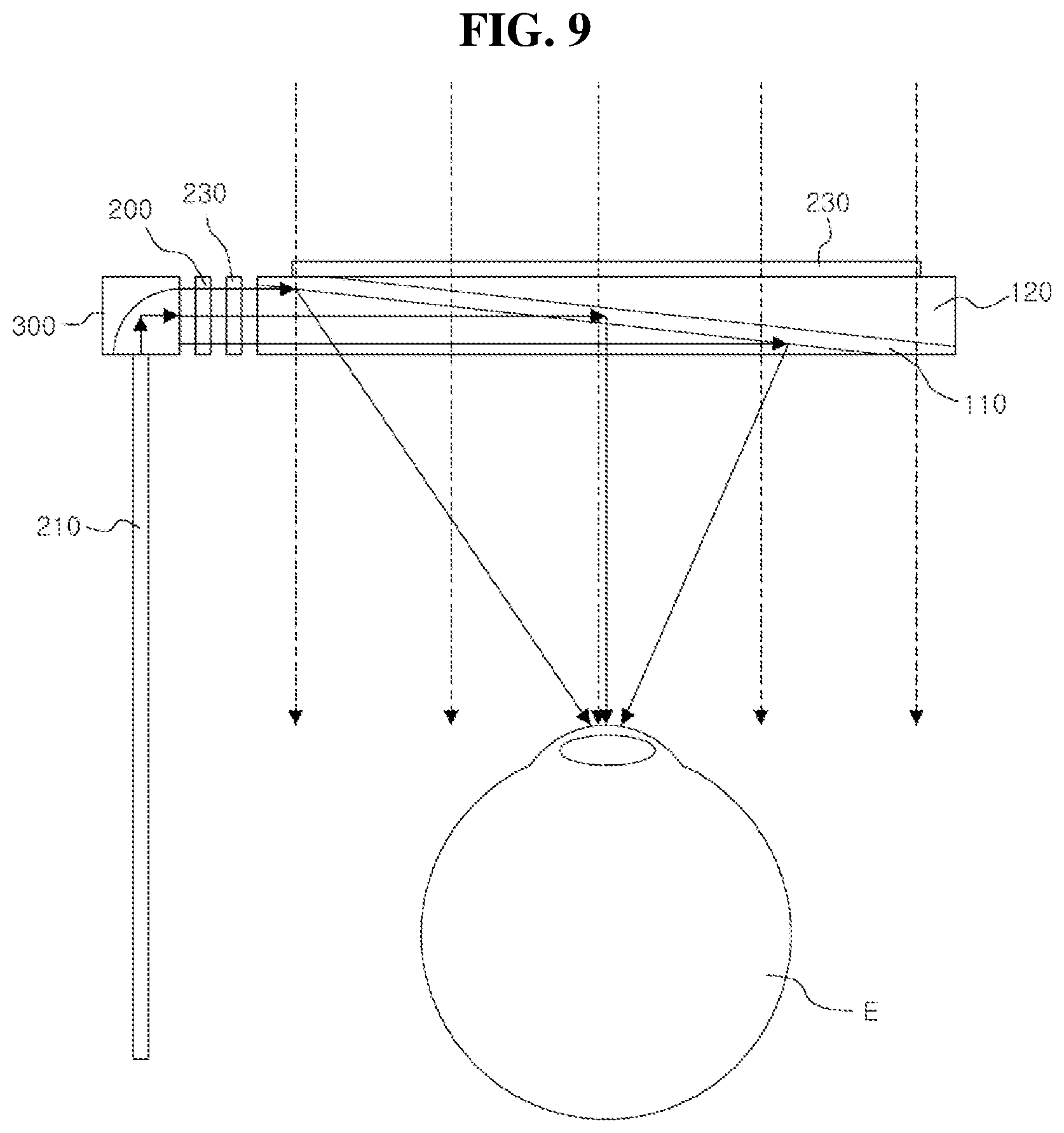 Patent US12345883 Figure 7 – Augmented reality display having a thin optical combiner
