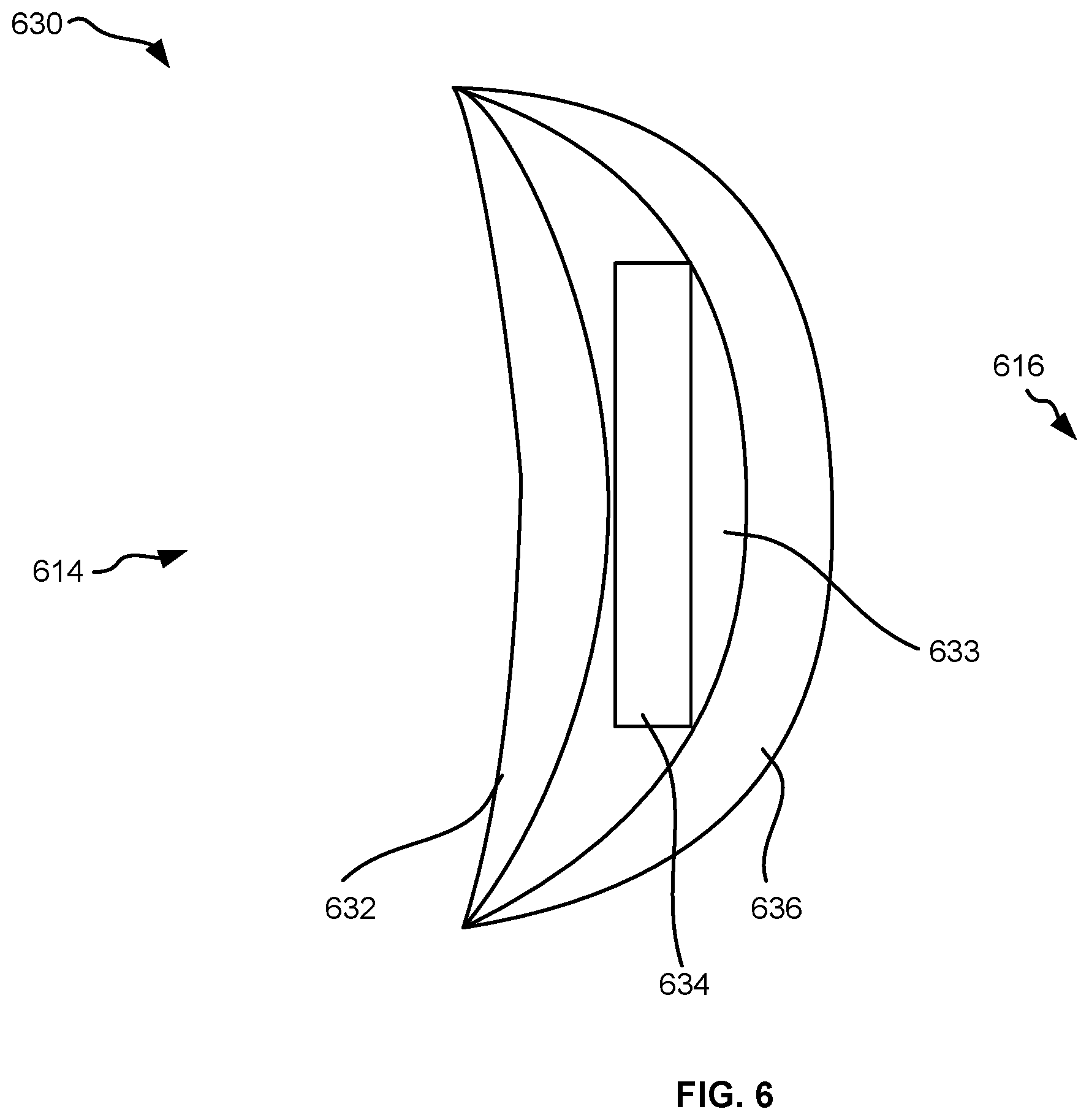 Patent US12345885 Figure 6 – Optical lens set and image combiner