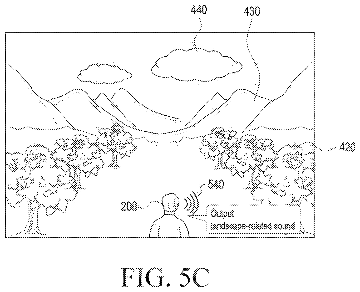 Patent US12345886 Figure 8 – Wearable device outputting sound for object of interest and method for controlling the same