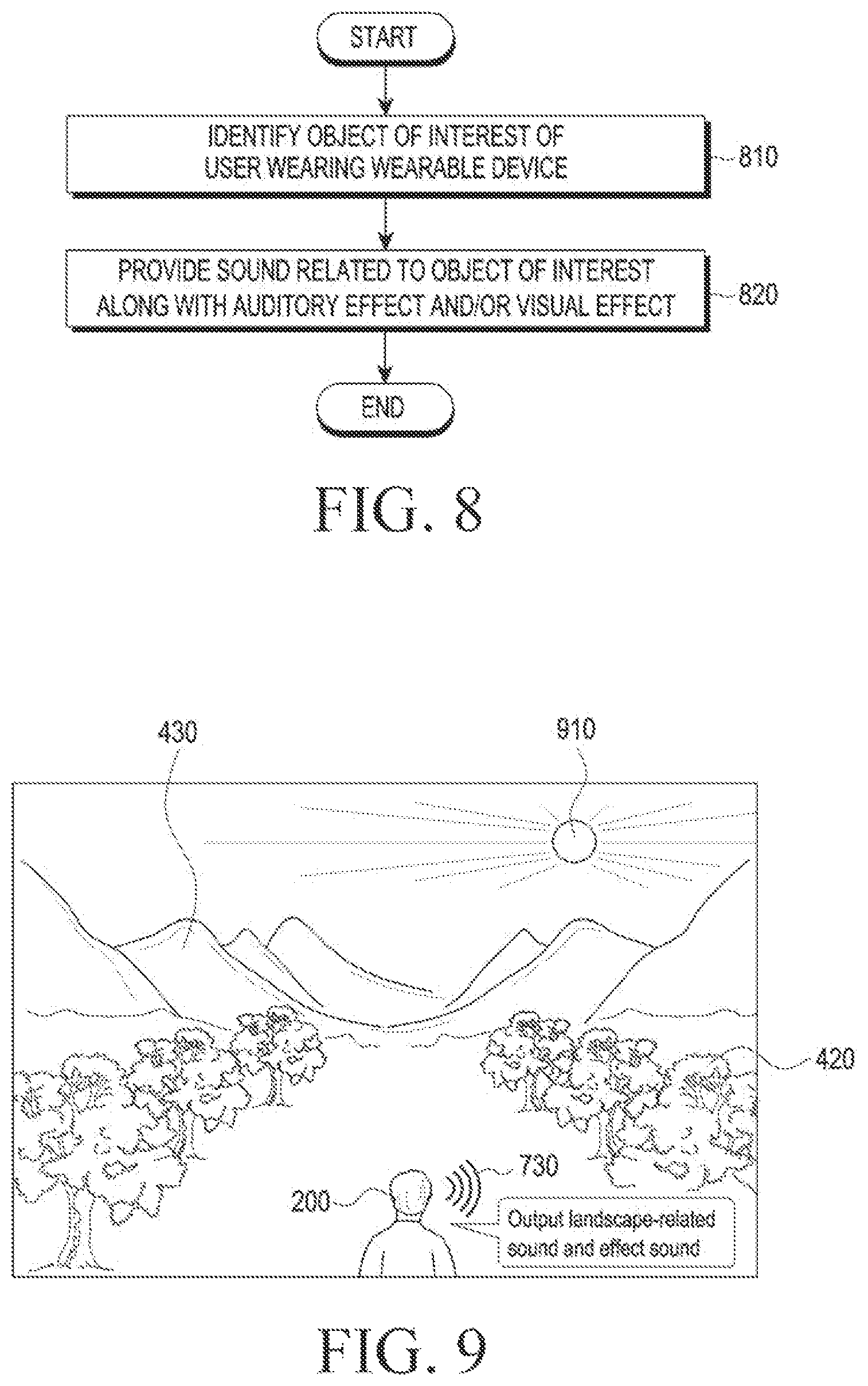 Patent US12345886 Figure 11 – Wearable device outputting sound for object of interest and method for controlling the same