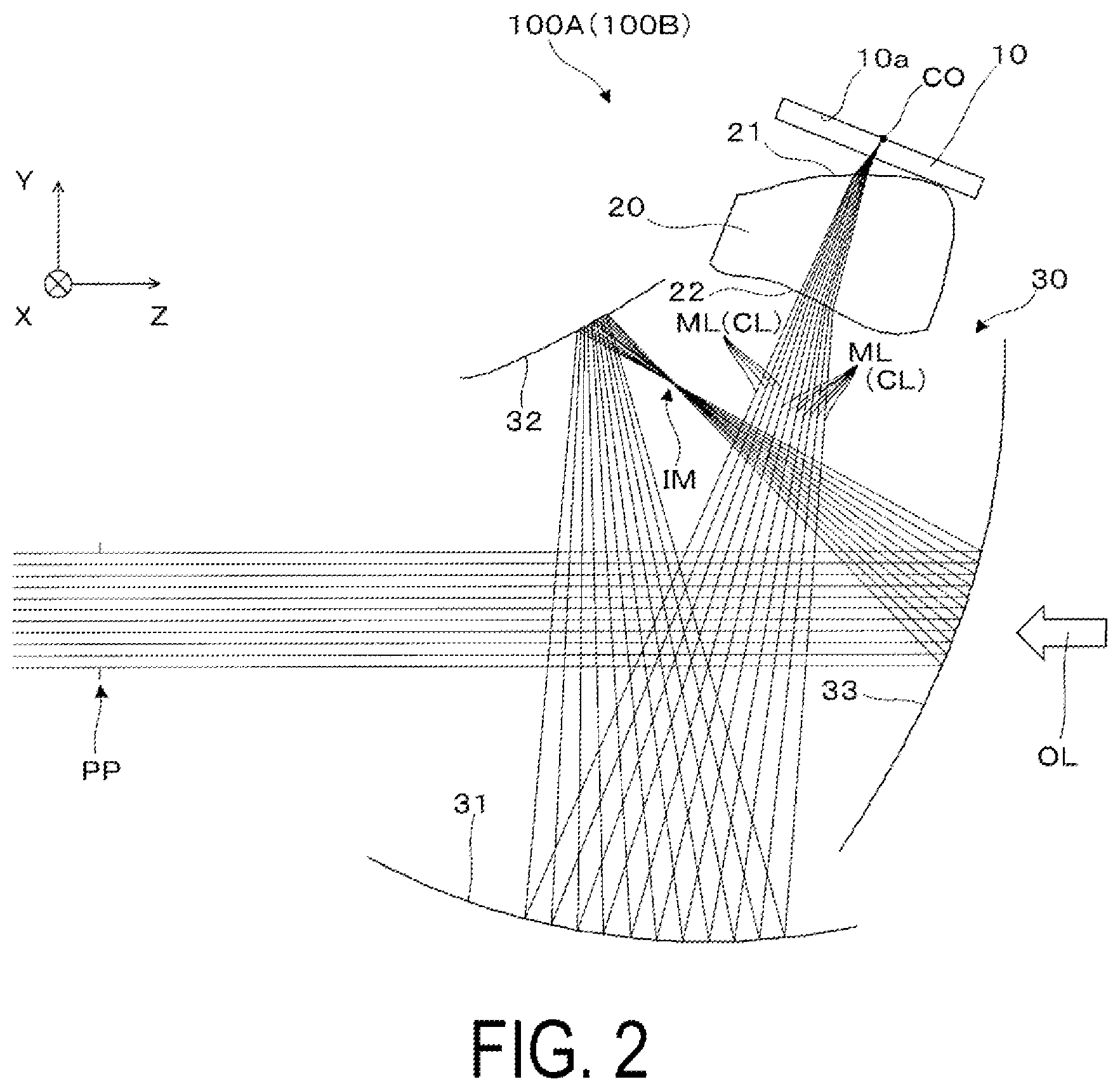 Patent US12345889 Figure 2 – Virtual image display device
