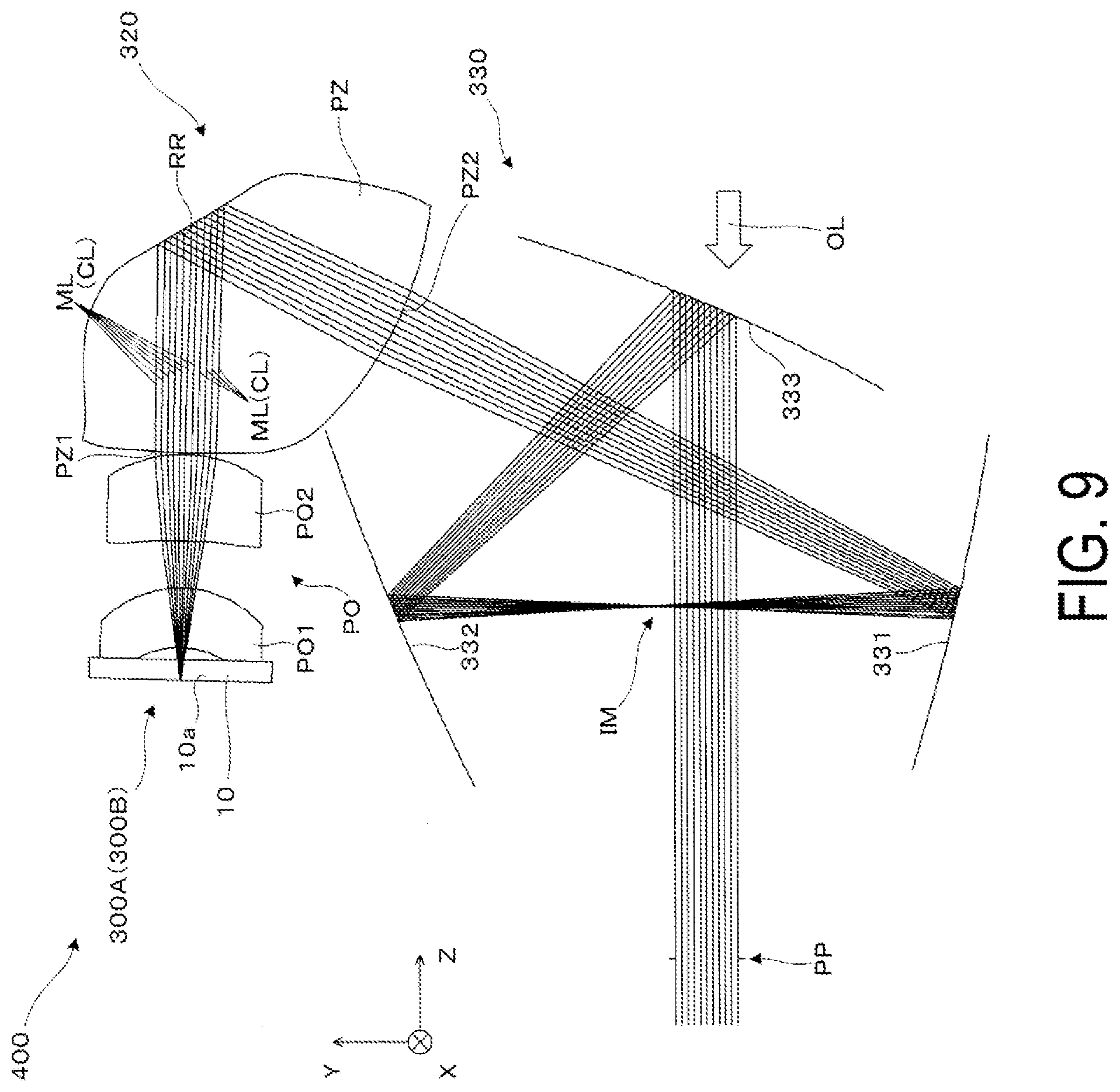 Patent US12345890 Figure 9 – Virtual image display device