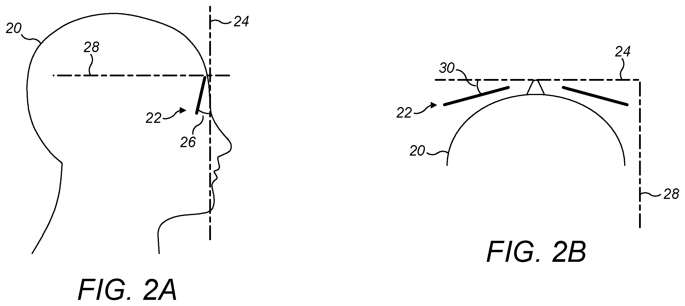 Patent US12345891 Figure 2 – Device and method for compensating effects of pantoscopic tilt or wrap/sweep tilt on an image presented on an augmented reality or virtual reality display