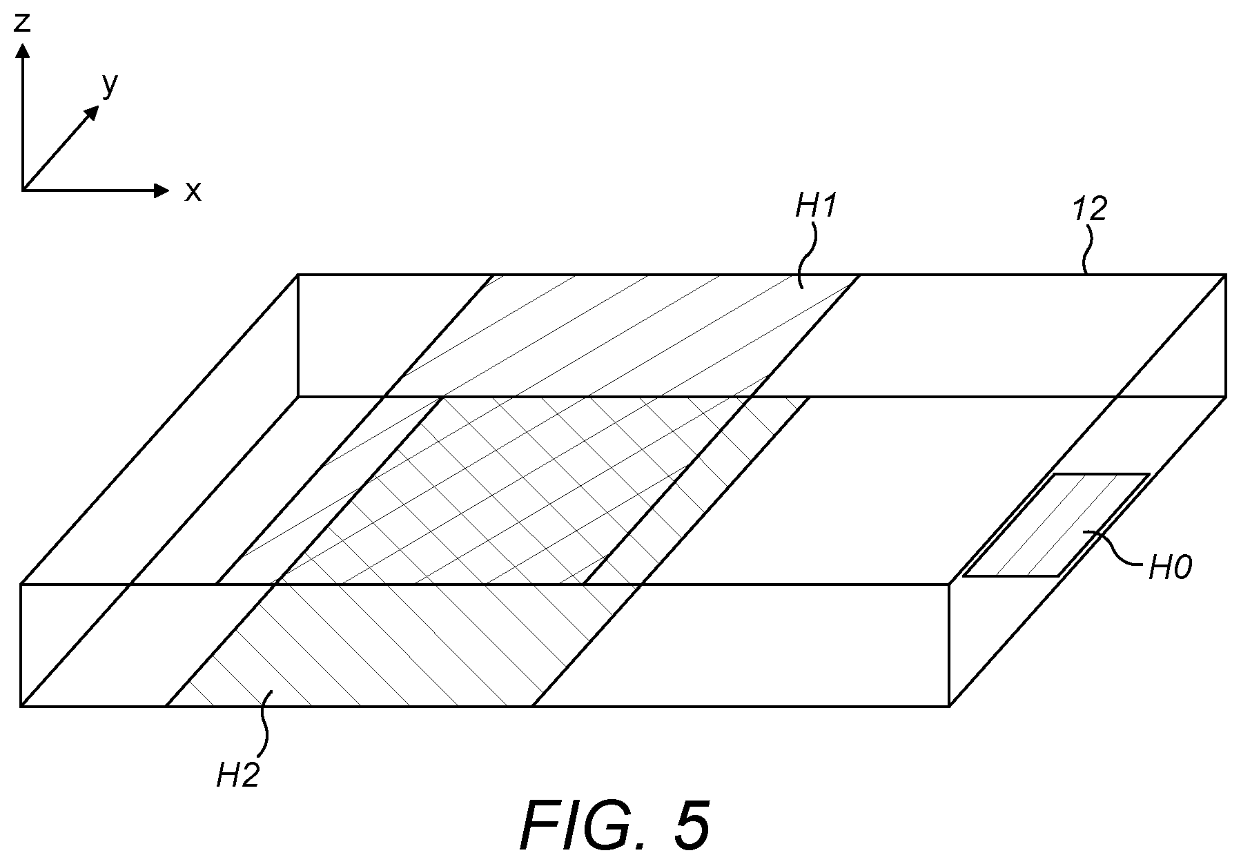 Patent US12345891 Figure 5 – Device and method for compensating effects of pantoscopic tilt or wrap/sweep tilt on an image presented on an augmented reality or virtual reality display