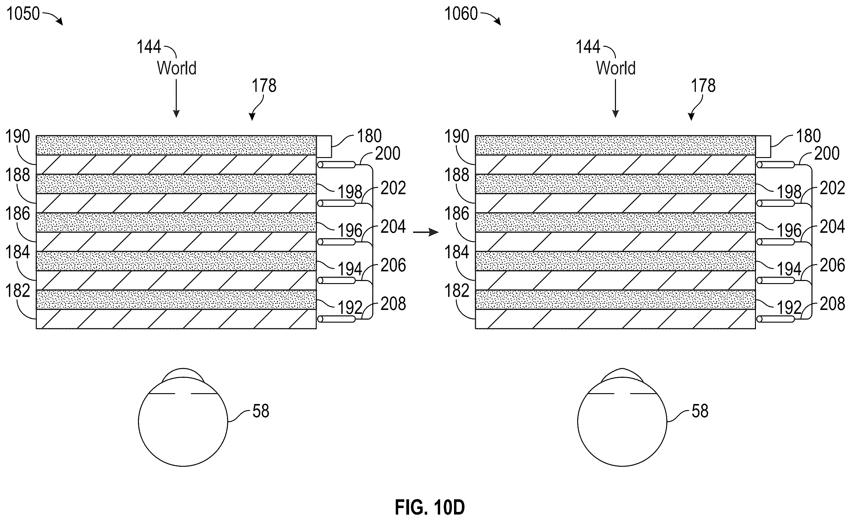 Patent US12345892 Figure 14 – Augmented and virtual reality display systems and methods for diagnosing health conditions based on visual fields