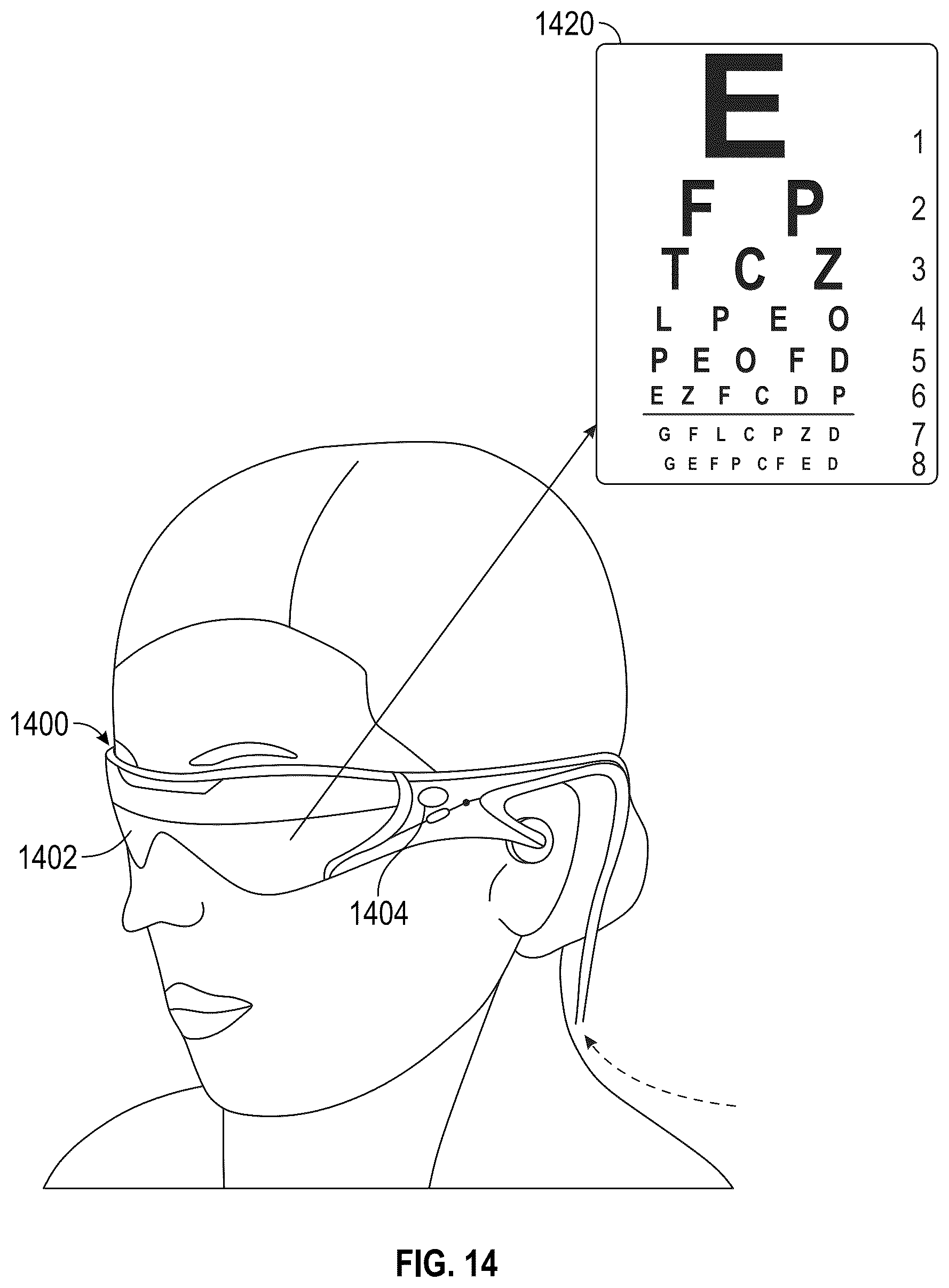 Patent US12345892 Figure 18 – Augmented and virtual reality display systems and methods for diagnosing health conditions based on visual fields