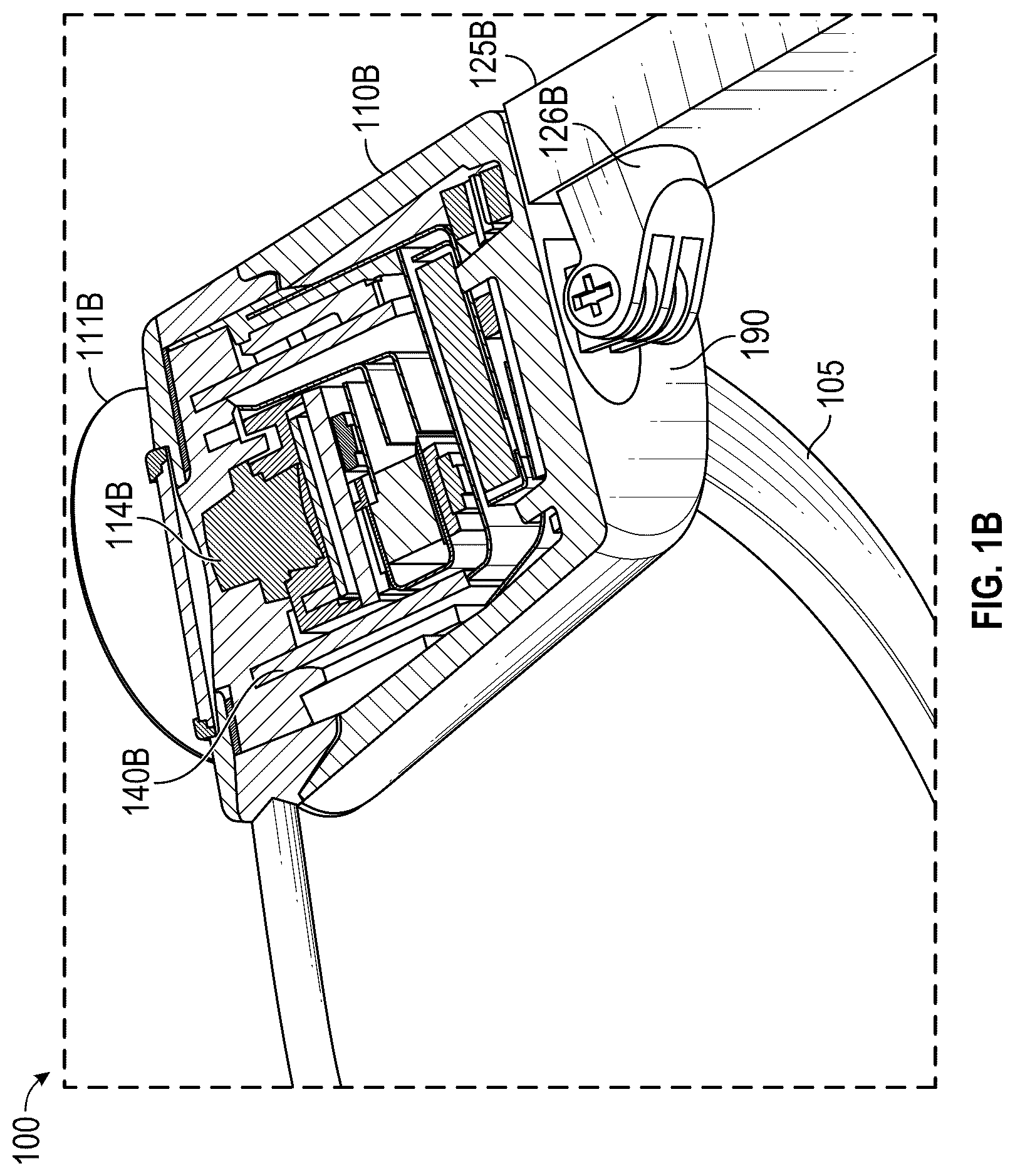 Patent US12345894 Figure 2 – Ring-mounted flexible circuit remote control