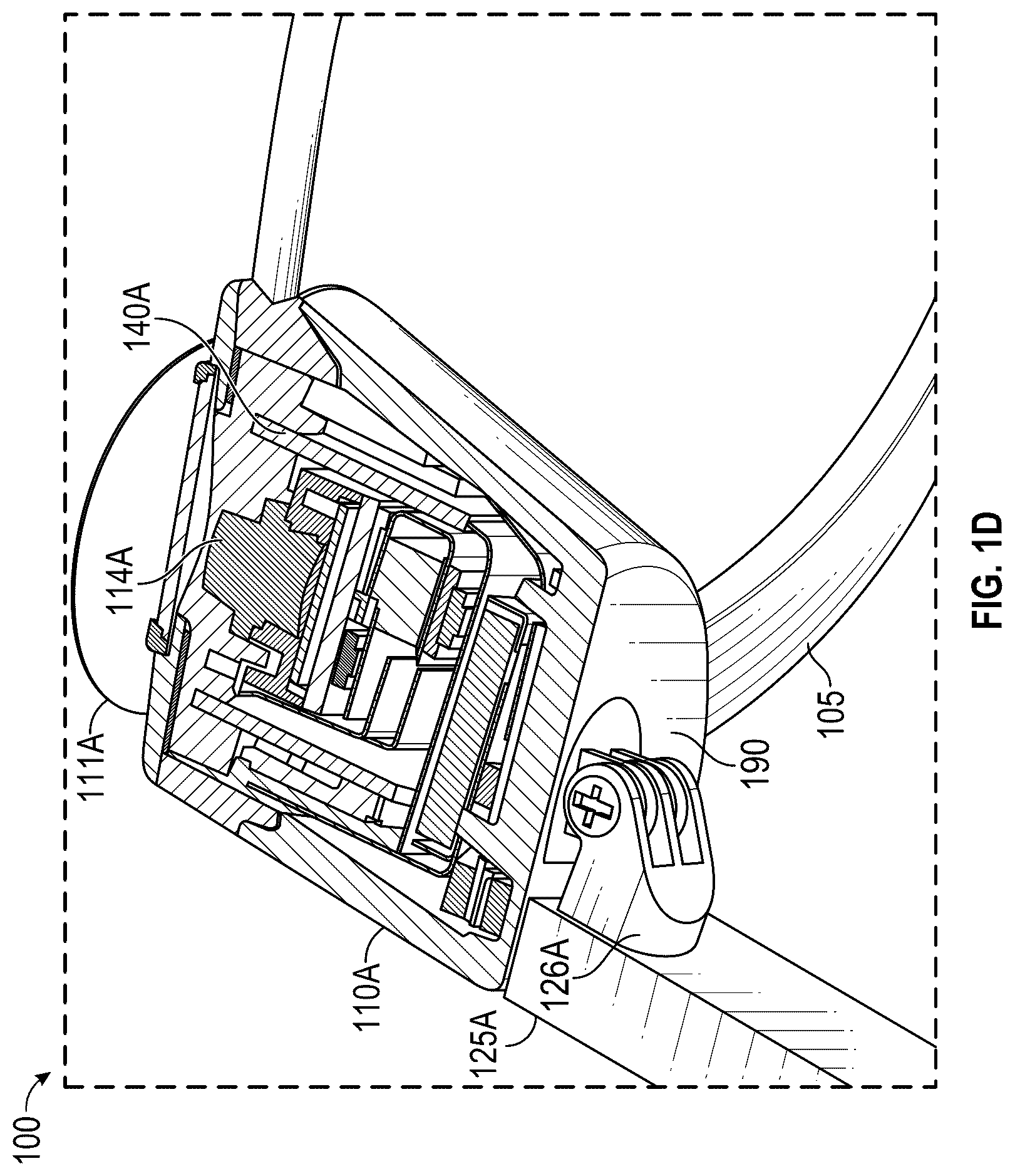 Patent US12345894 Figure 4 – Ring-mounted flexible circuit remote control