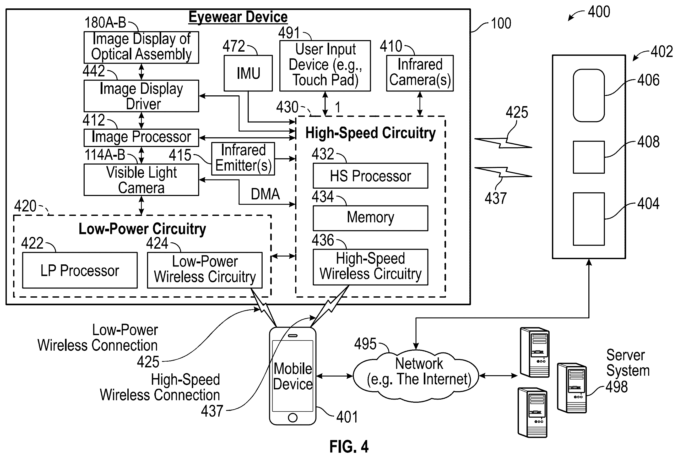Patent US12345894 Figure 8 – Ring-mounted flexible circuit remote control