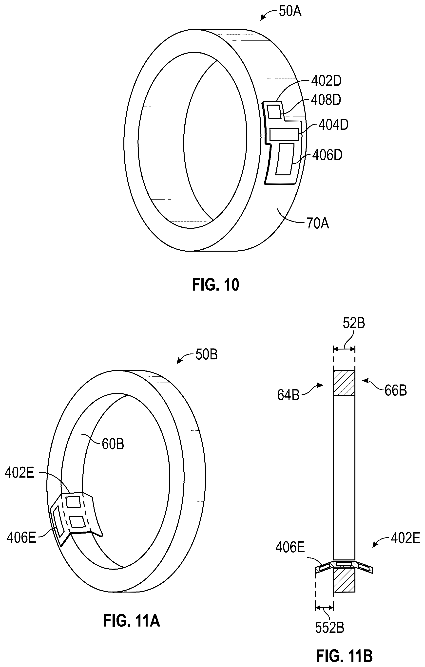 Patent US12345894 Figure 13 – Ring-mounted flexible circuit remote control