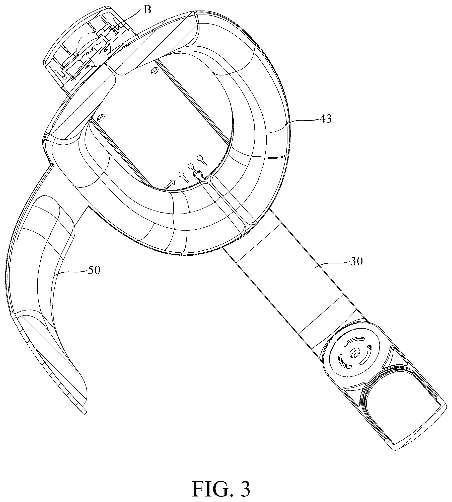 Patent US12345895 Figure 3 – Virtual reality (VR) strap system and VR apparatus
