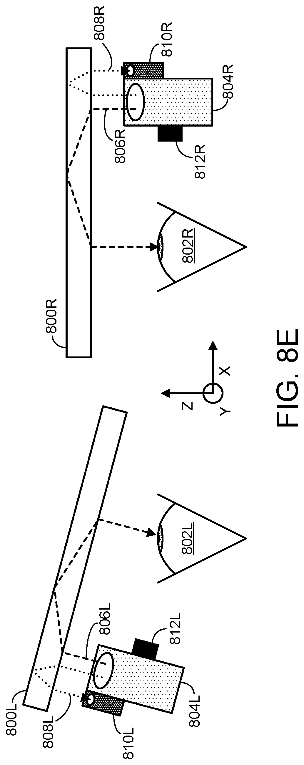 Patent US12345896 Figure 10 – Head-mounted display alignment assessment