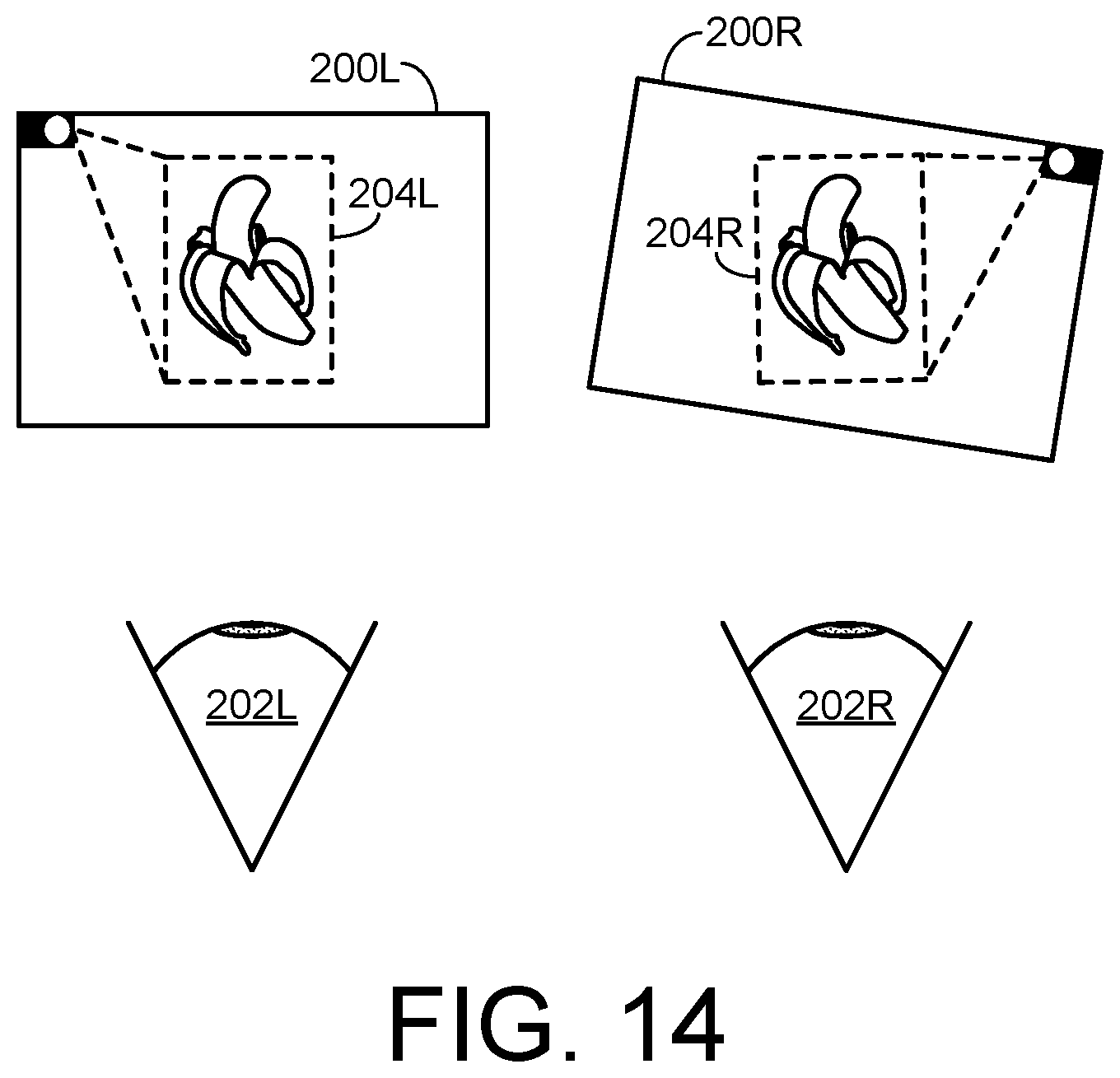 Patent US12345896 Figure 16 – Head-mounted display alignment assessment