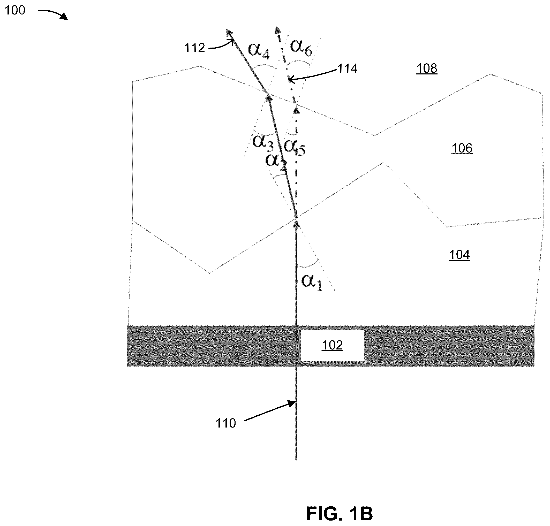 Patent US12345901 Figure 2 – Diffusive optical device