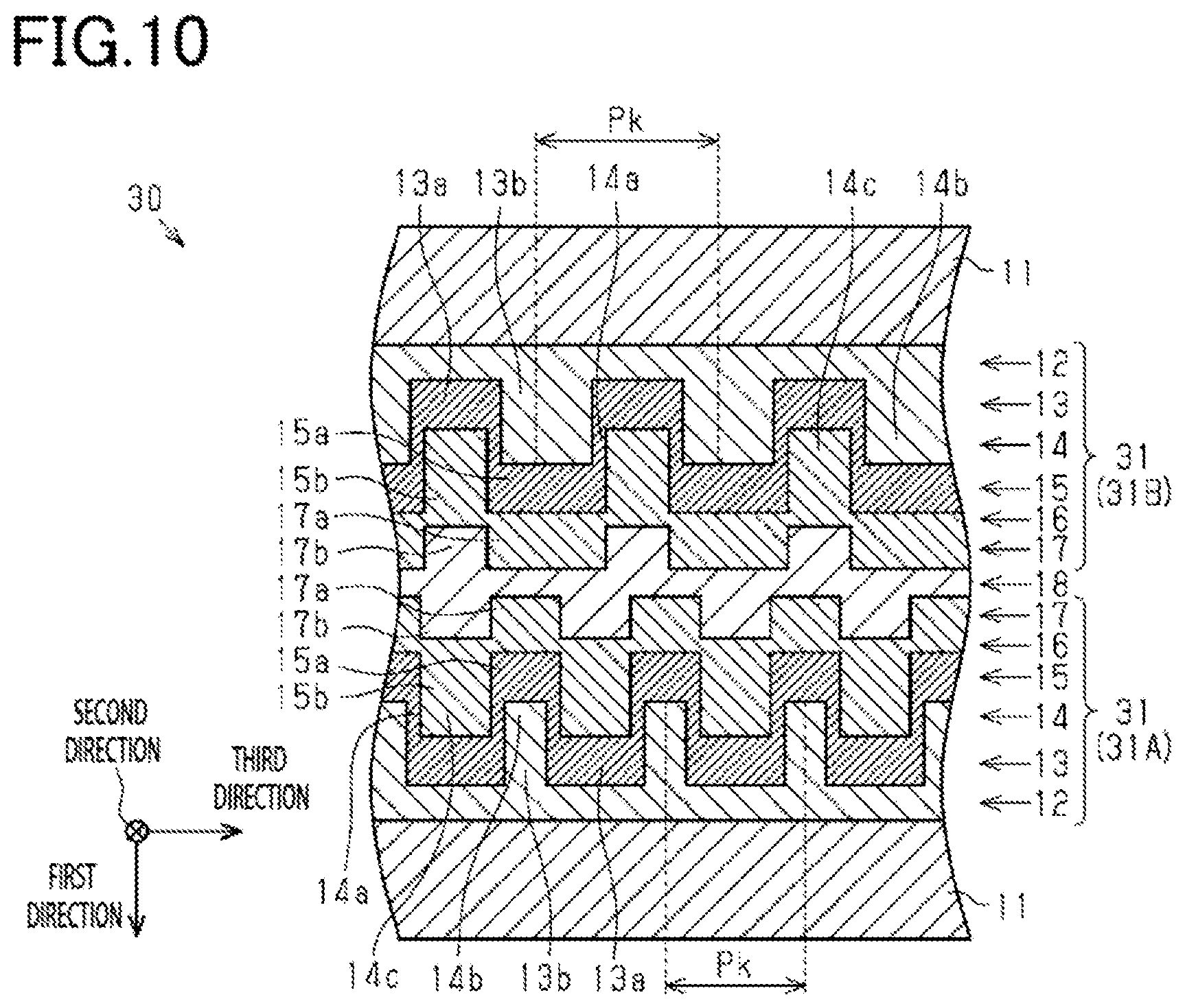 Patent US12345902 Figure 6 – Optical device and method of producing optical device