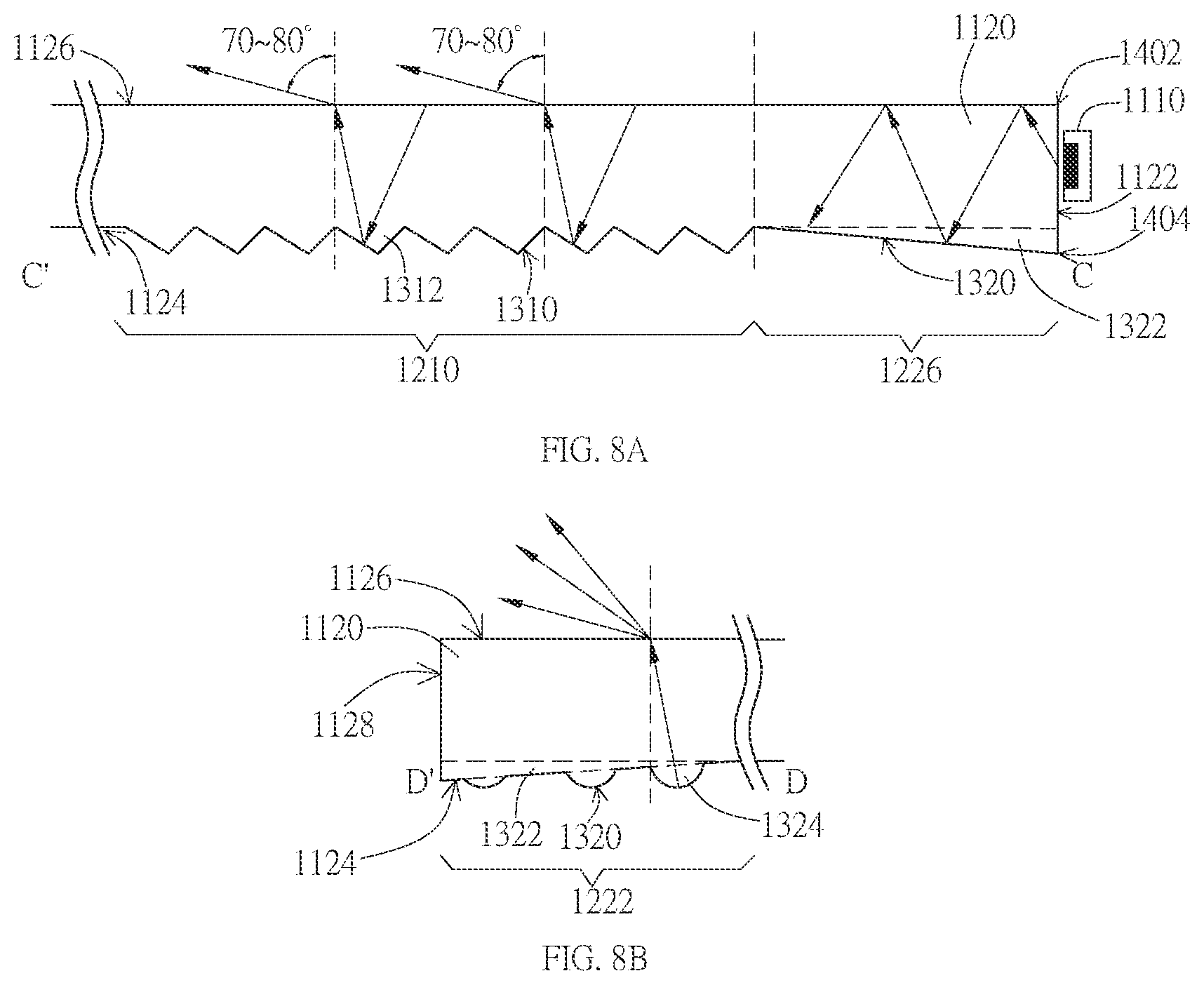 Patent US12345910 Figure 6 – Light guide plate and backlight module